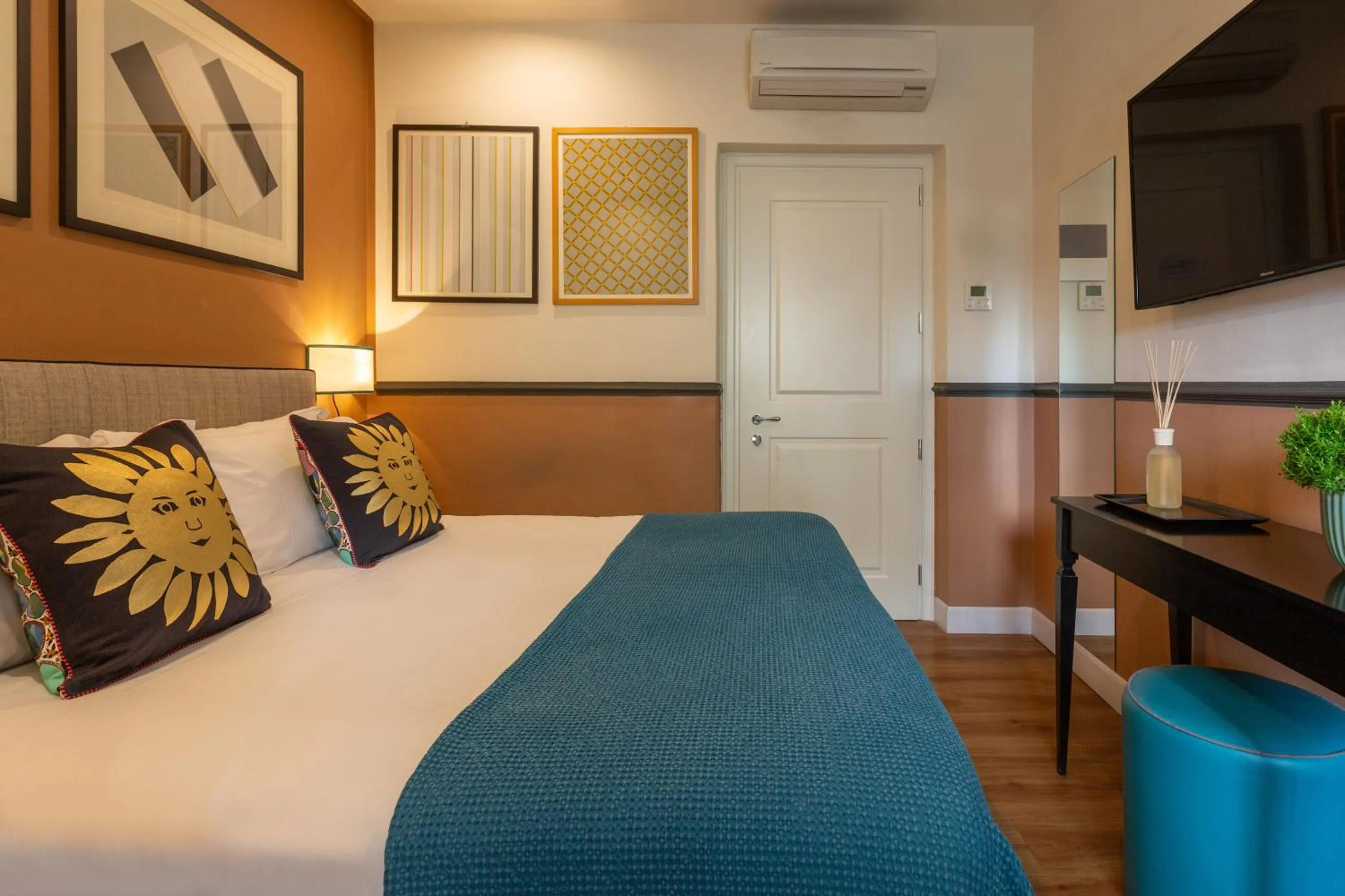 Bed in Boutique Hotel Hugo