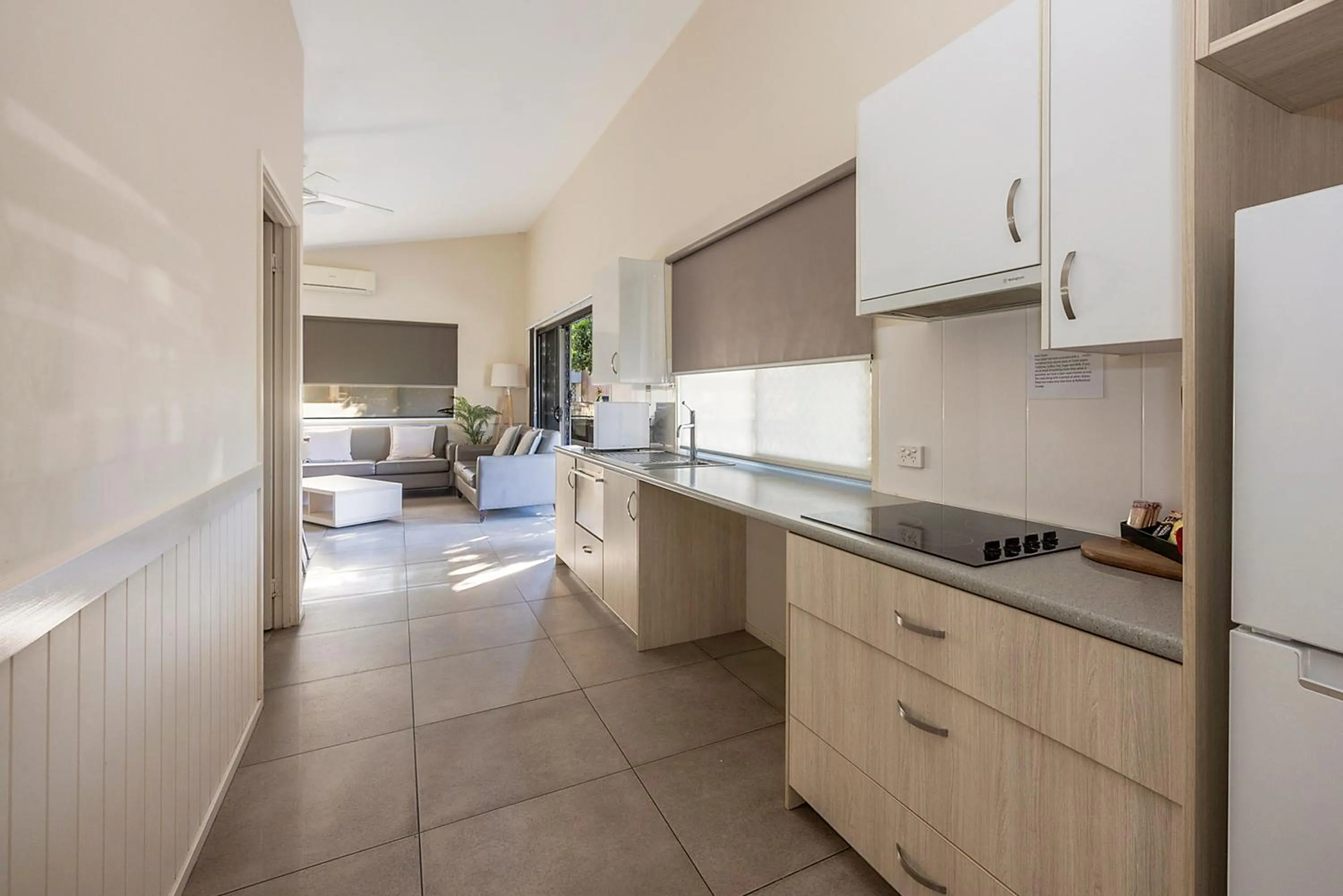 kitchen in Reflections Urunga - Holiday Park