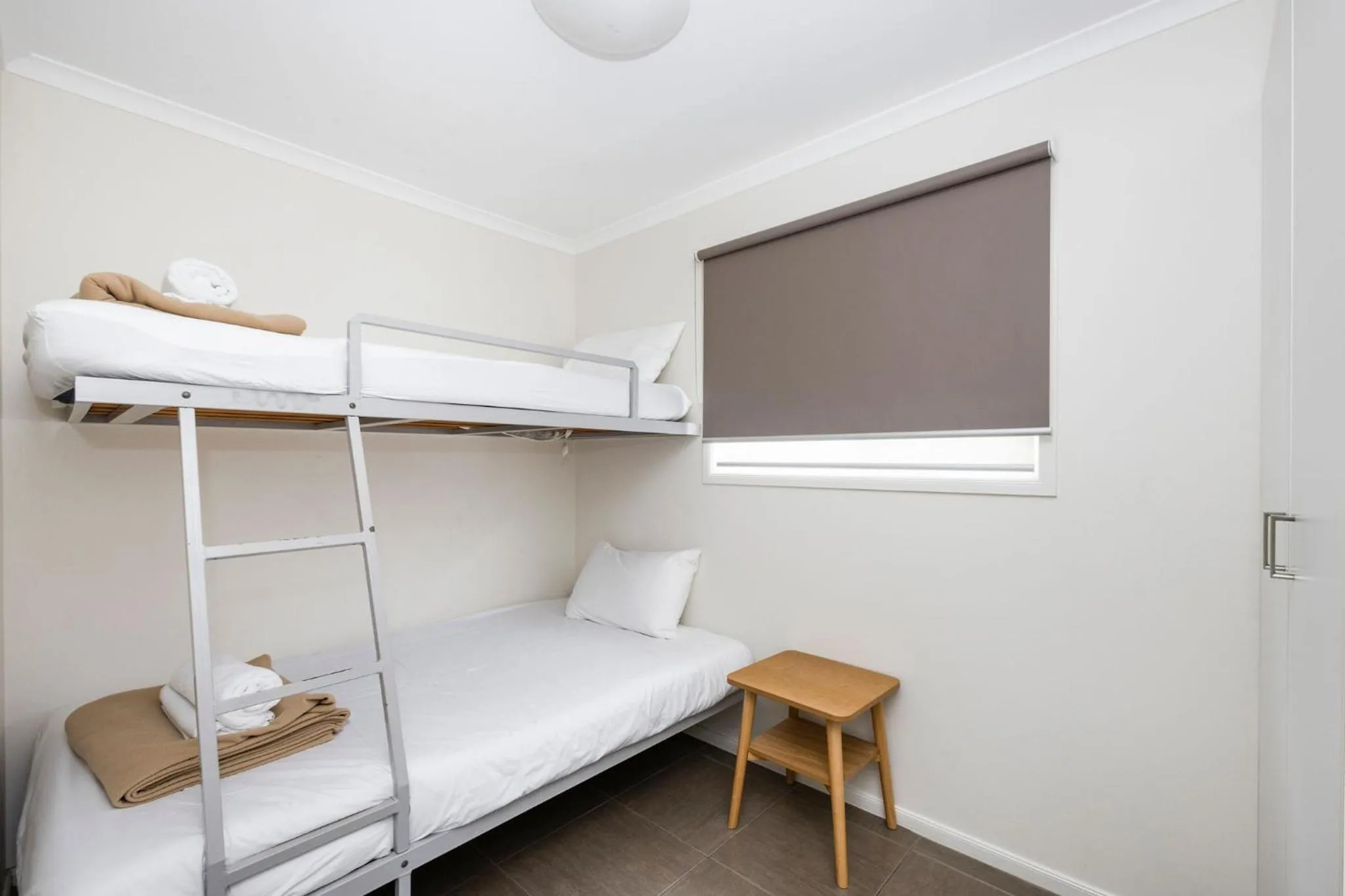 Bed in Reflections Urunga - Holiday Park