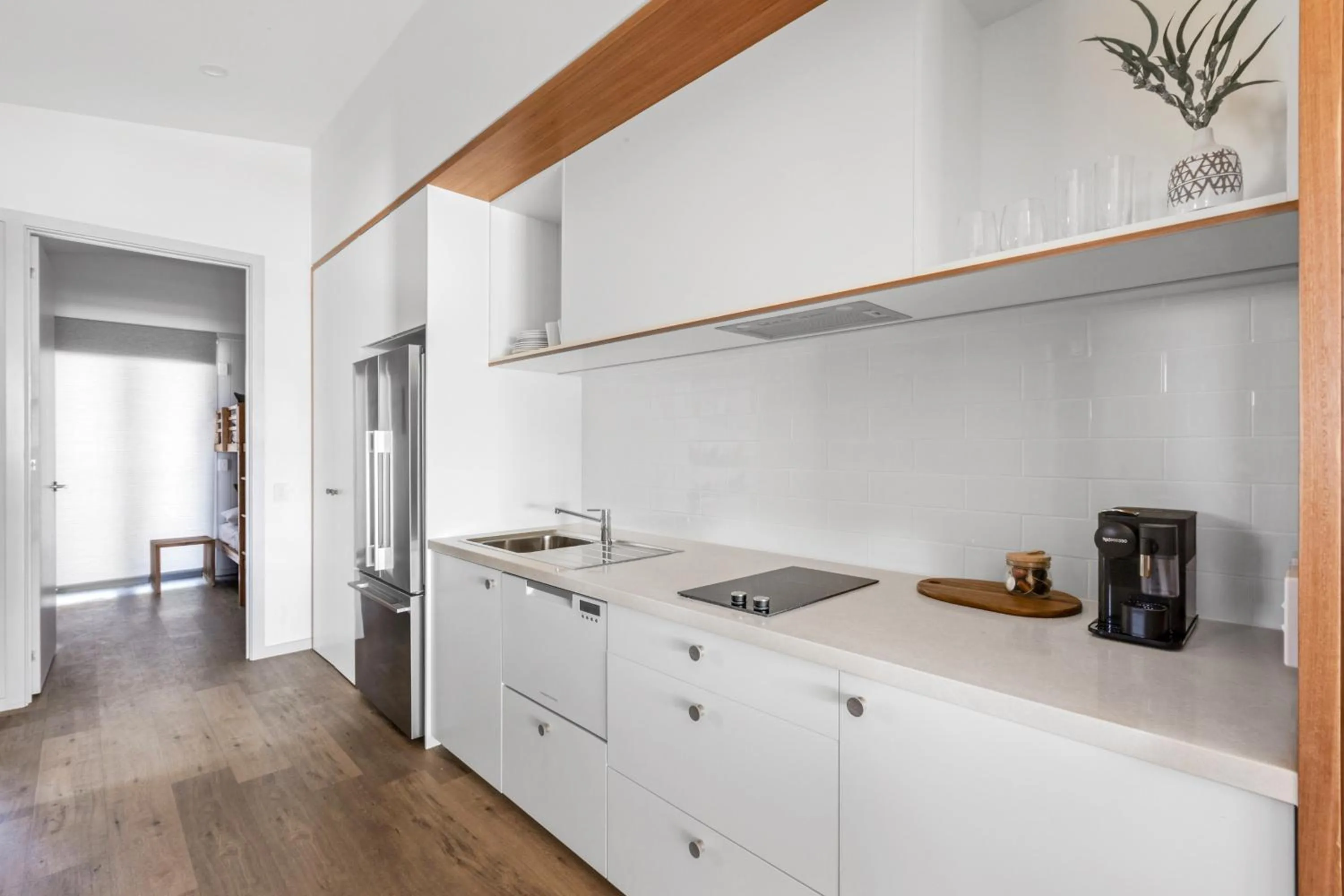 Kitchen or kitchenette in Reflections Urunga - Holiday Park