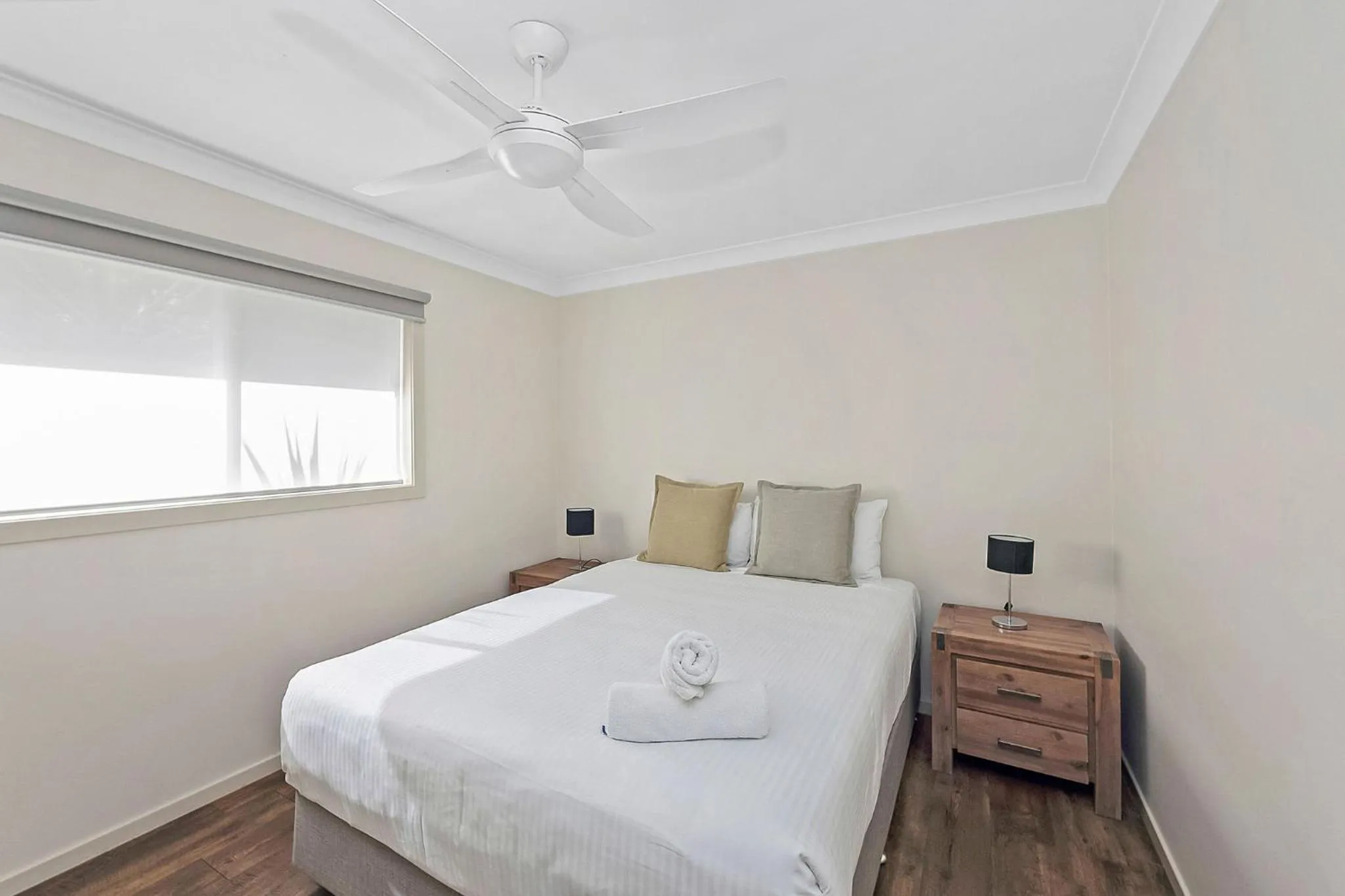 Bedroom, Bed in Reflections Urunga - Holiday Park