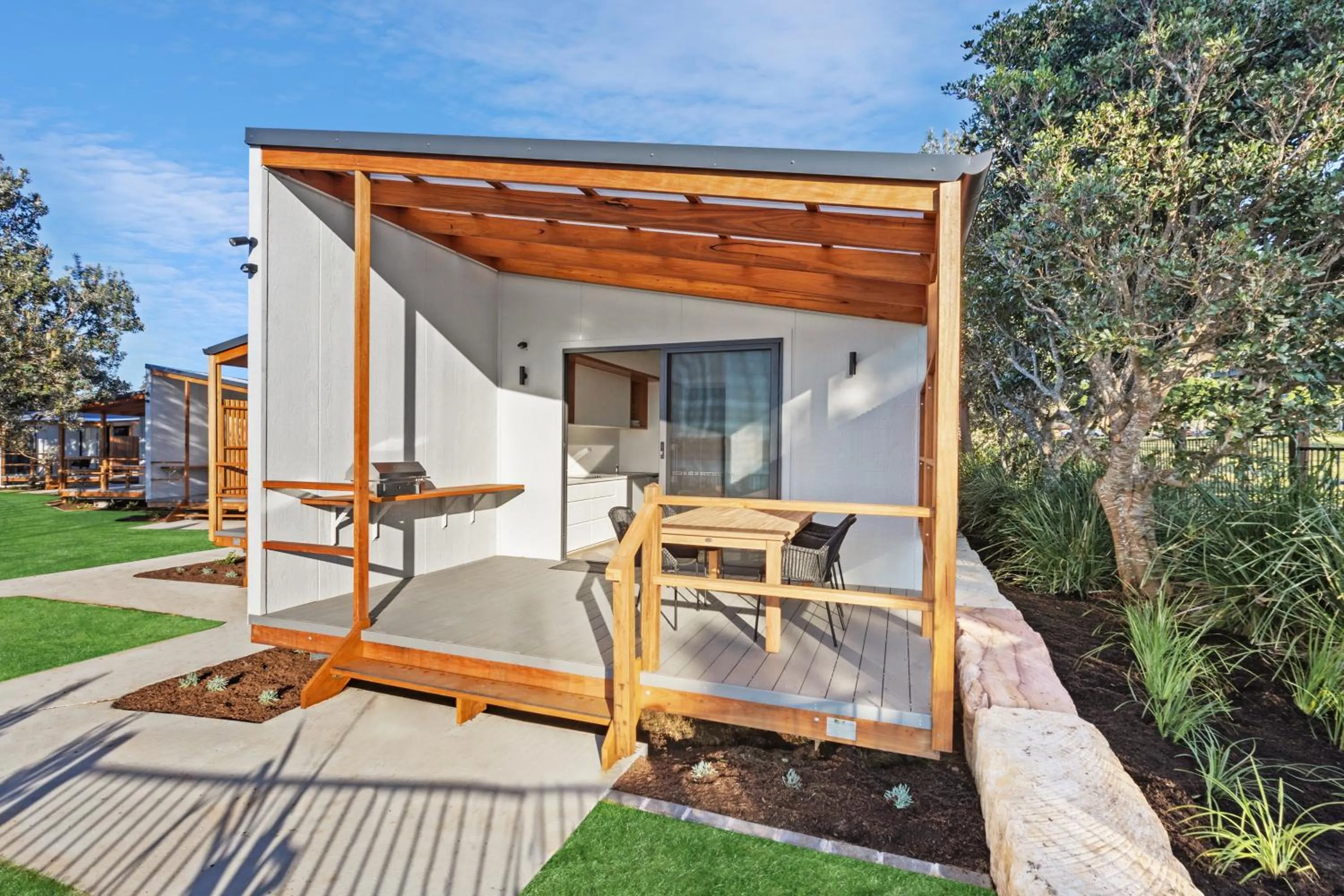 Property building in Reflections Urunga - Holiday Park