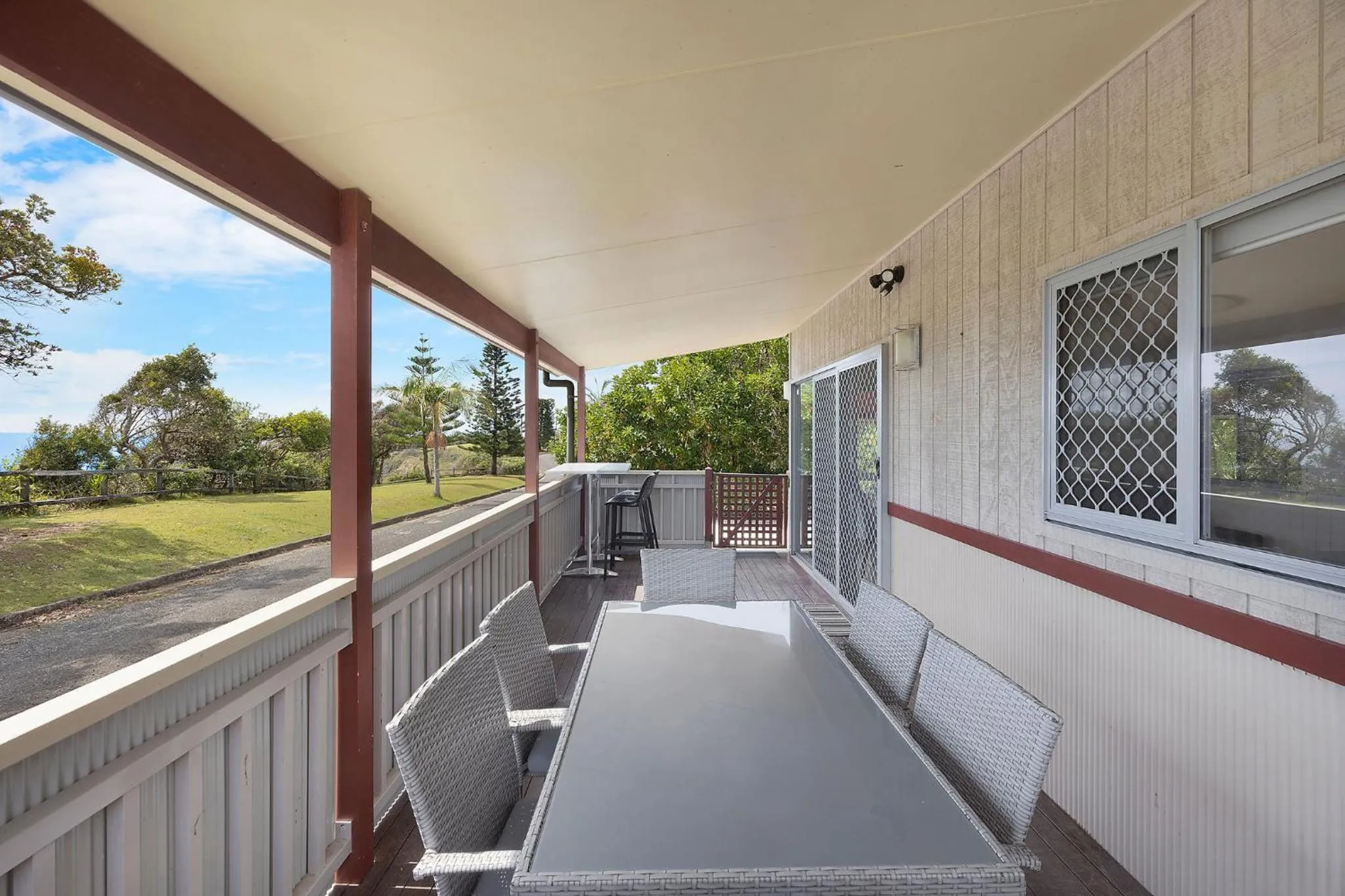 Balcony/Terrace in Reflections Nambucca Heads - Holiday Park