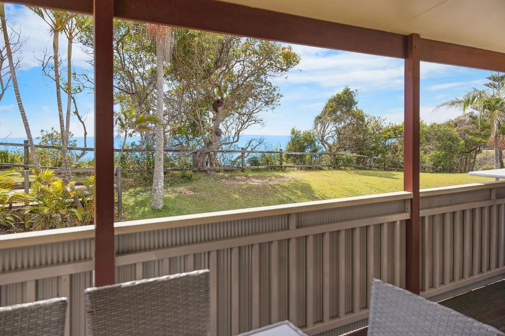 Balcony/Terrace in Reflections Nambucca Heads - Holiday Park