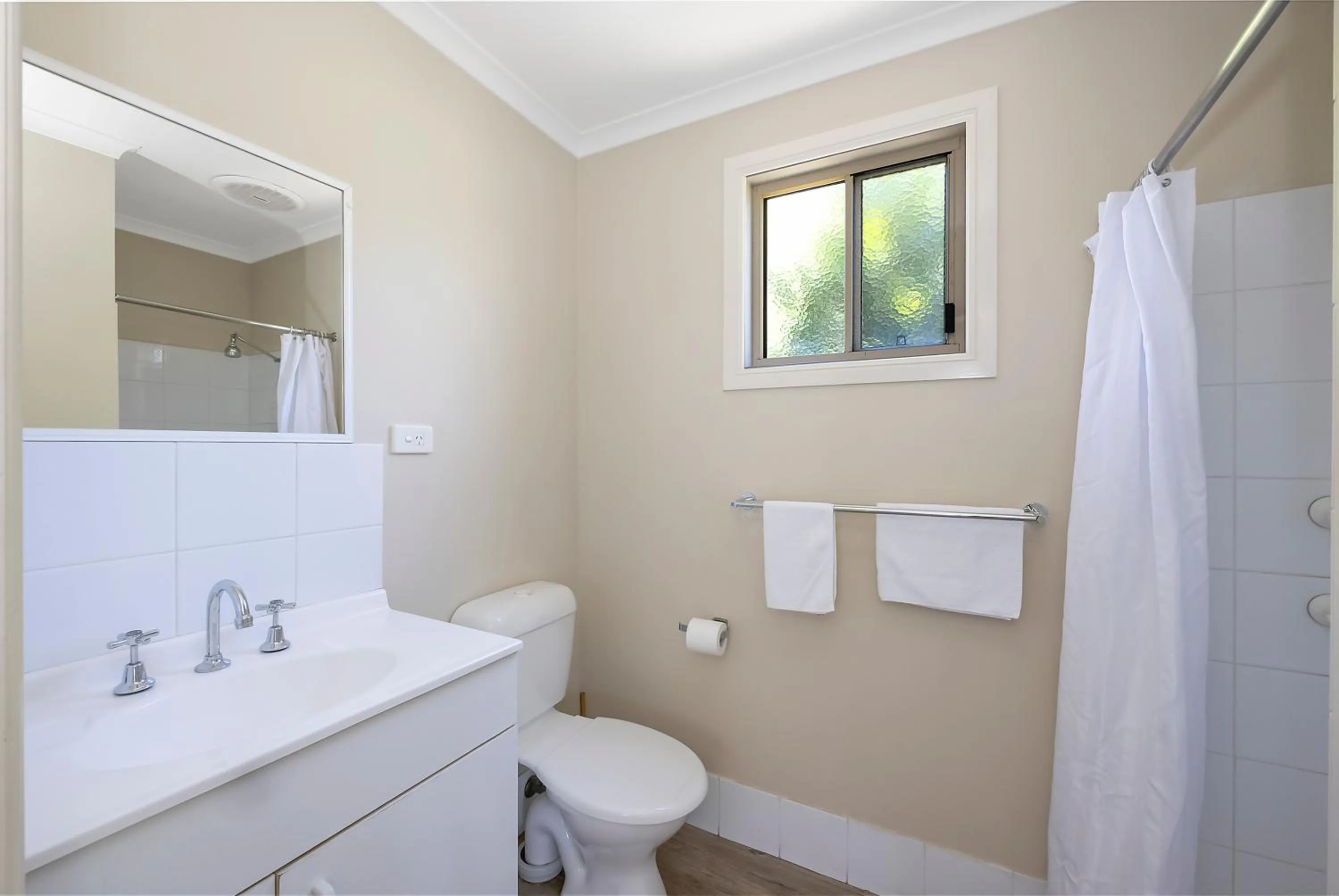 Bathroom in Reflections Scotts Head - Holiday Park