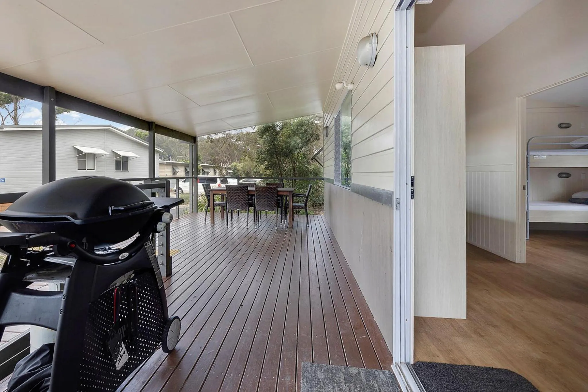Balcony/Terrace in Reflections Scotts Head - Holiday Park