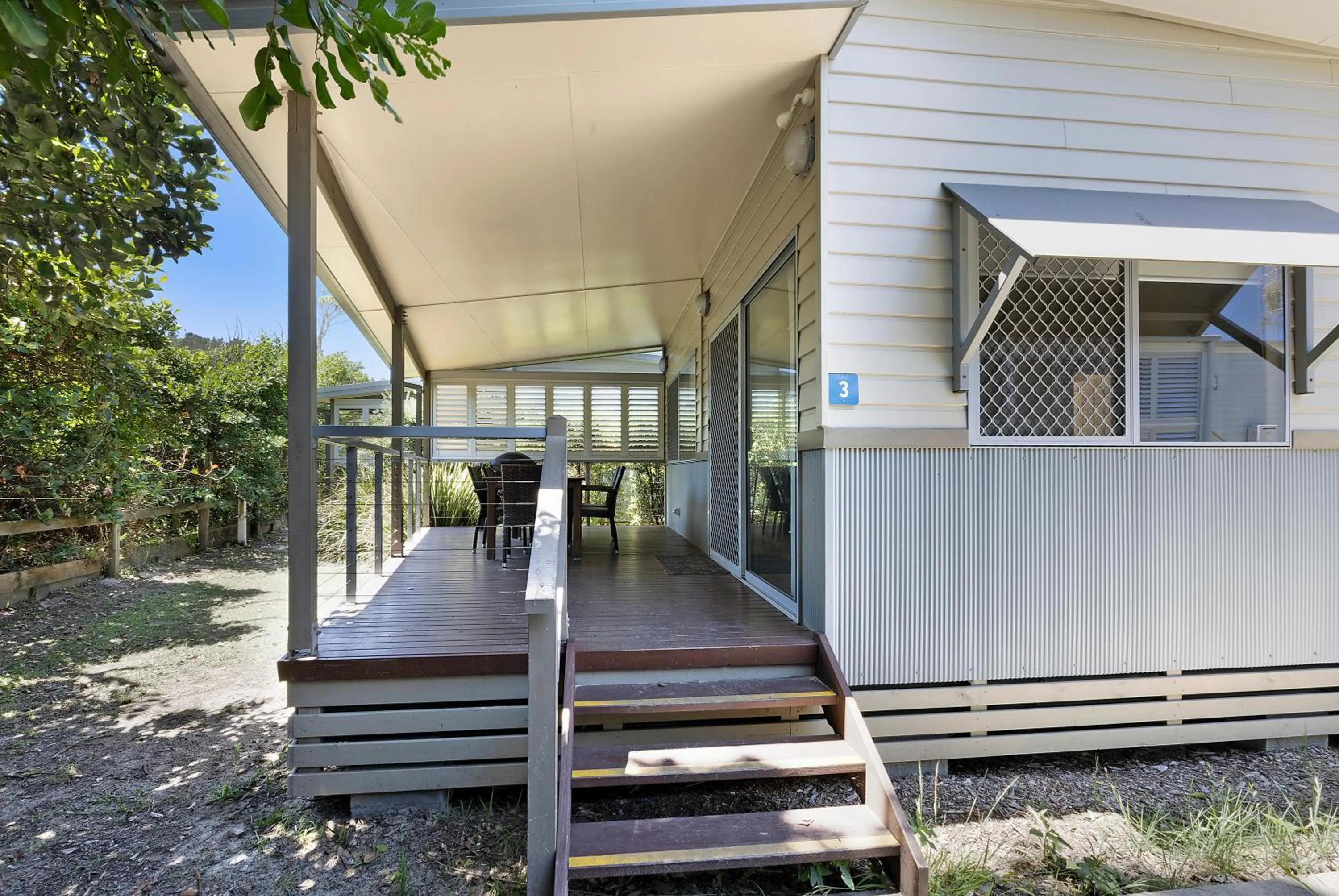 Balcony/Terrace in Reflections Scotts Head - Holiday Park