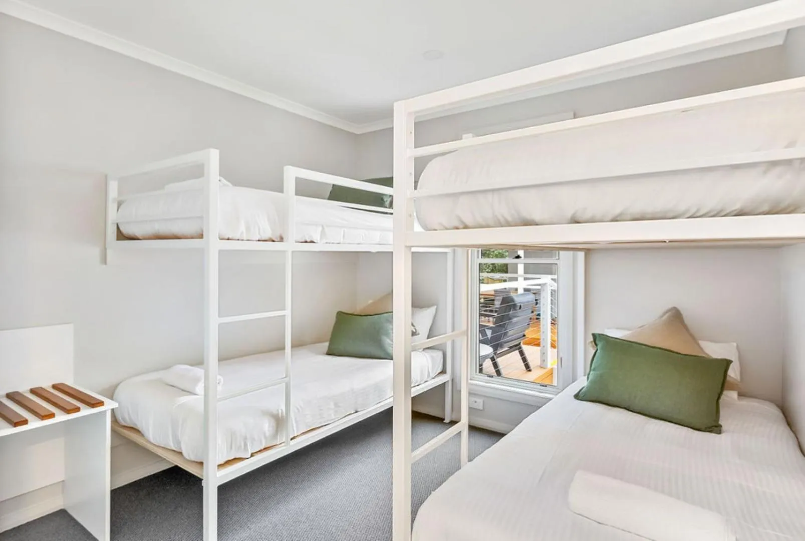 Bedroom, Bed in Reflections Scotts Head - Holiday Park