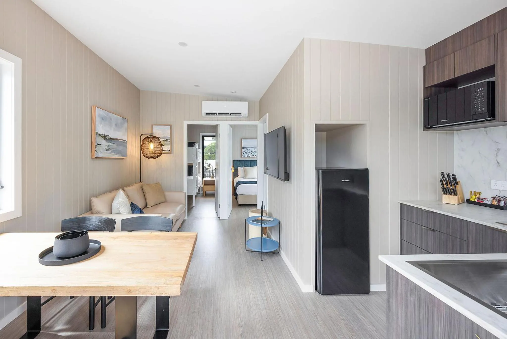 Dining area in Reflections Scotts Head - Holiday Park