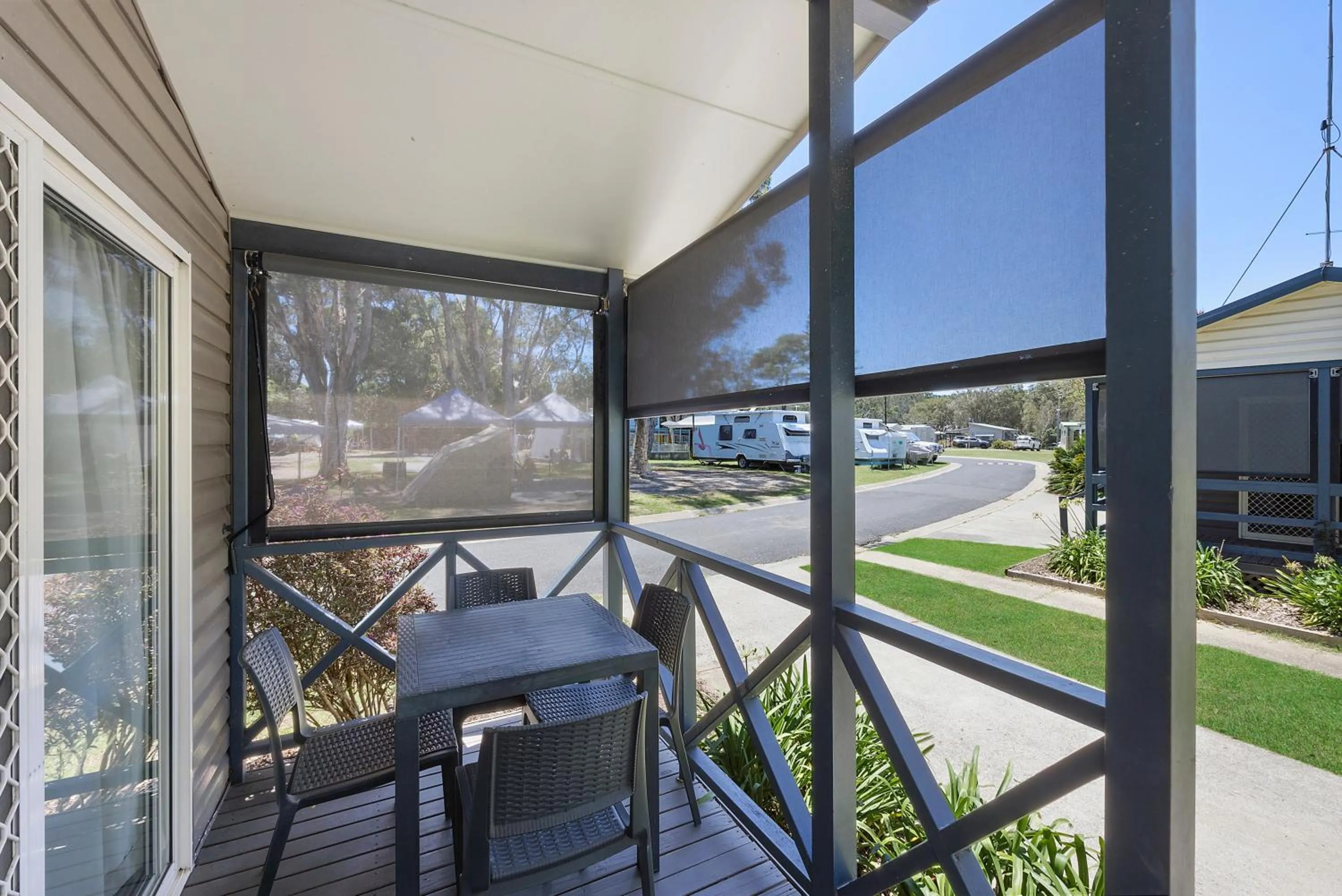 Balcony/Terrace in Reflections Scotts Head - Holiday Park