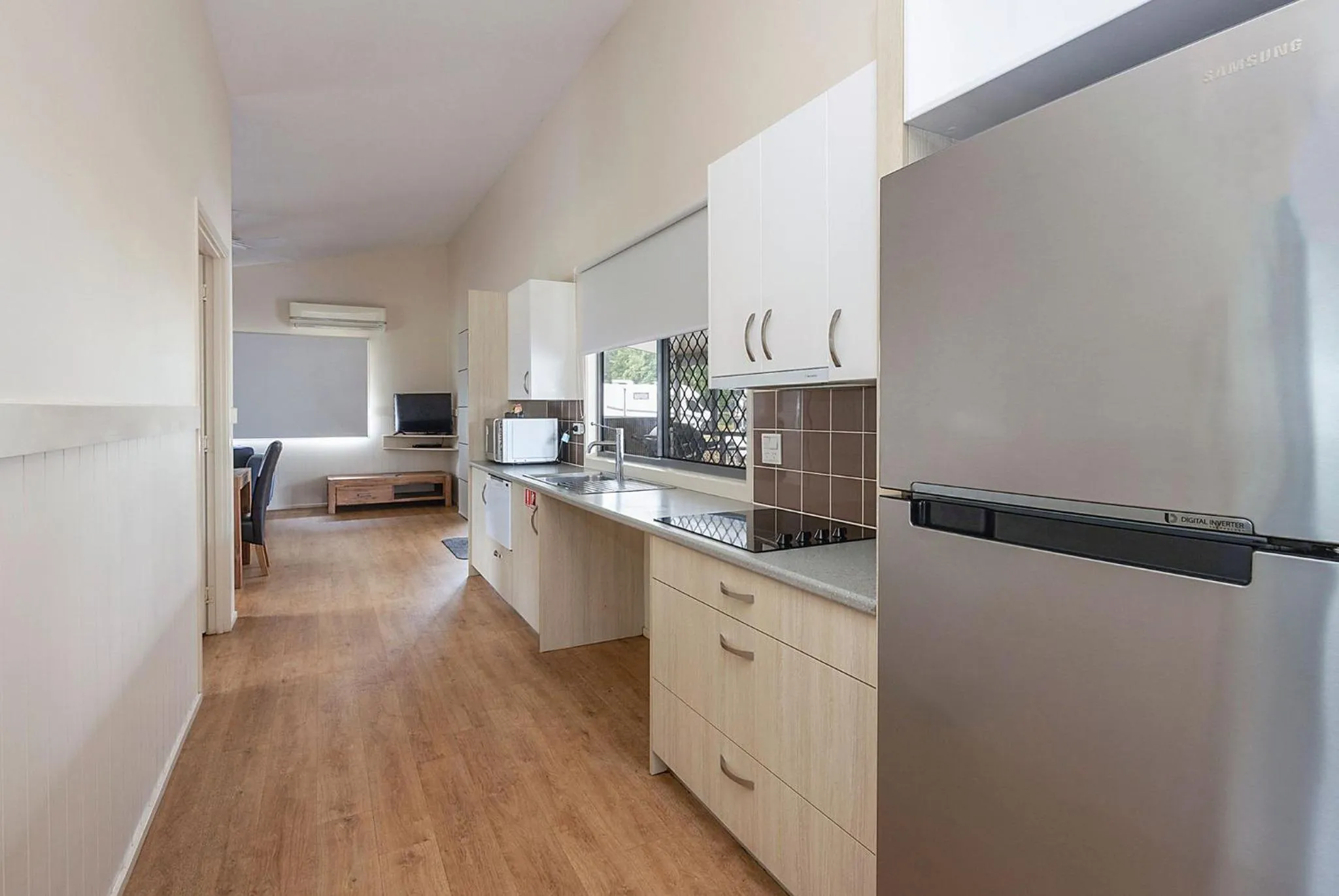 Kitchen or kitchenette in Reflections Scotts Head - Holiday Park