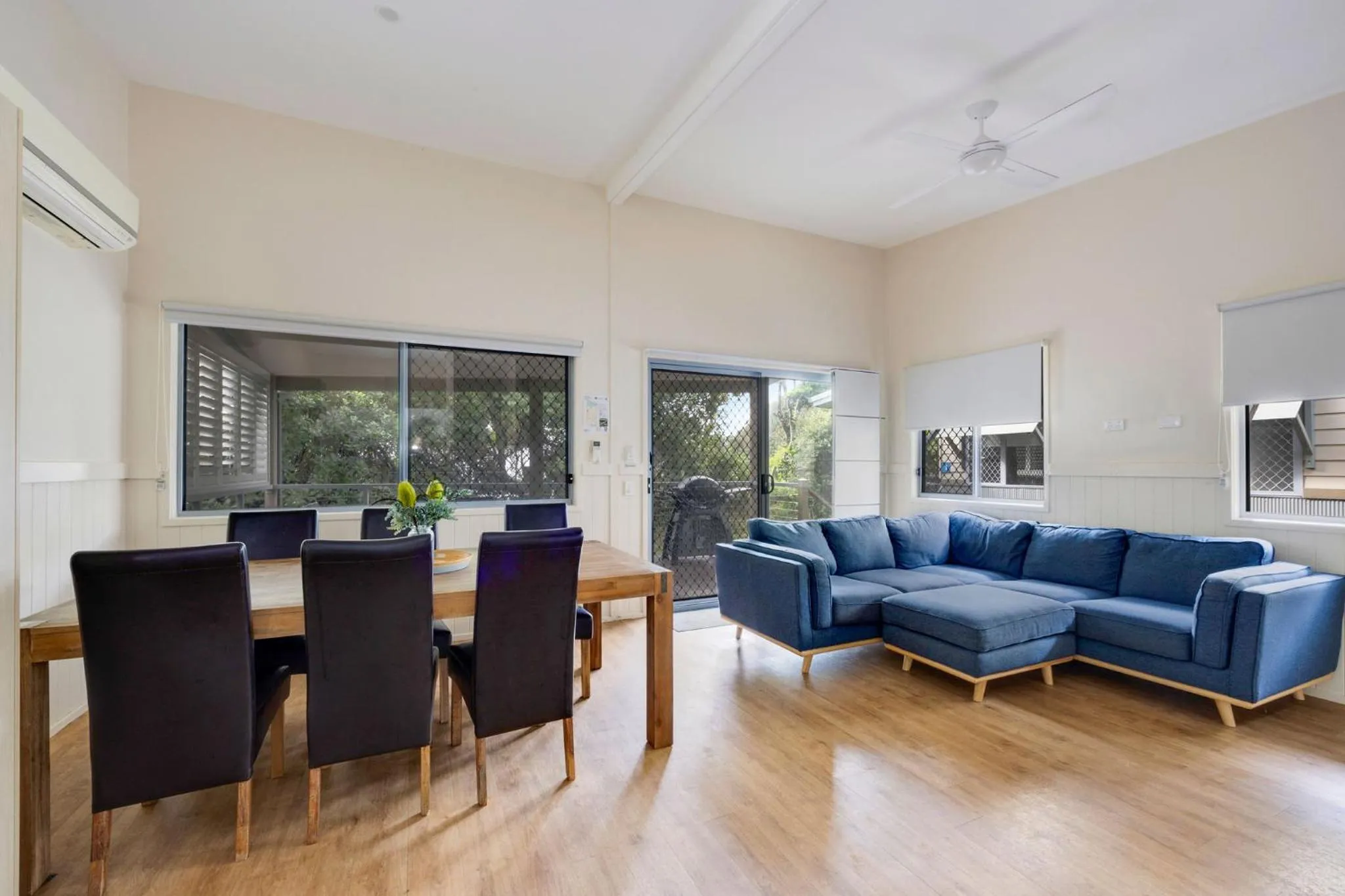Living room in Reflections Scotts Head - Holiday Park
