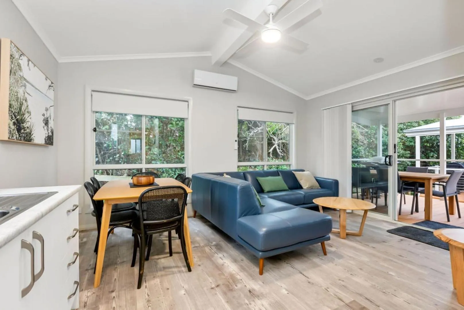 Living room in Reflections Scotts Head - Holiday Park