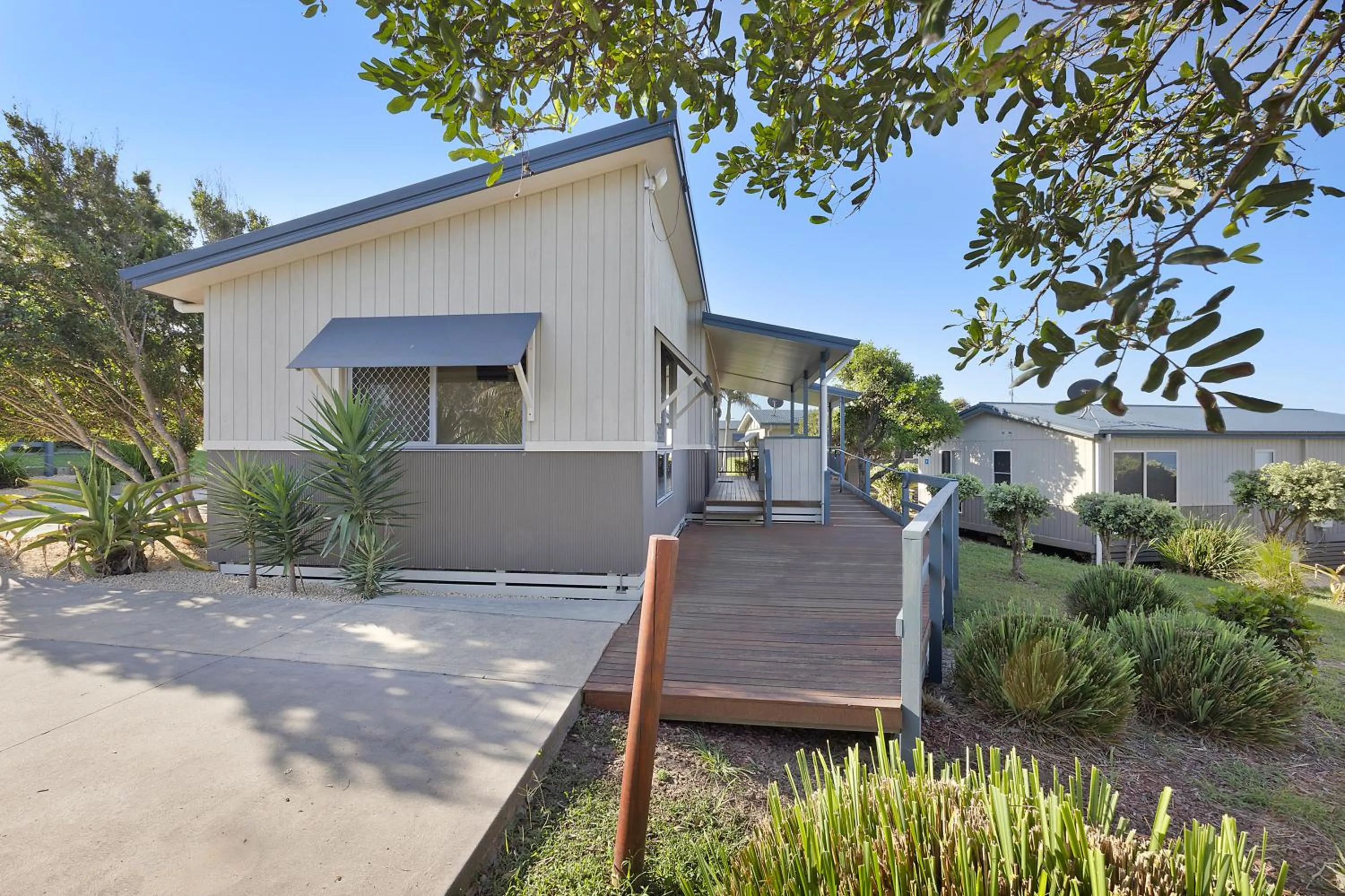 Property building in Reflections Bonny Hills - Holiday Park