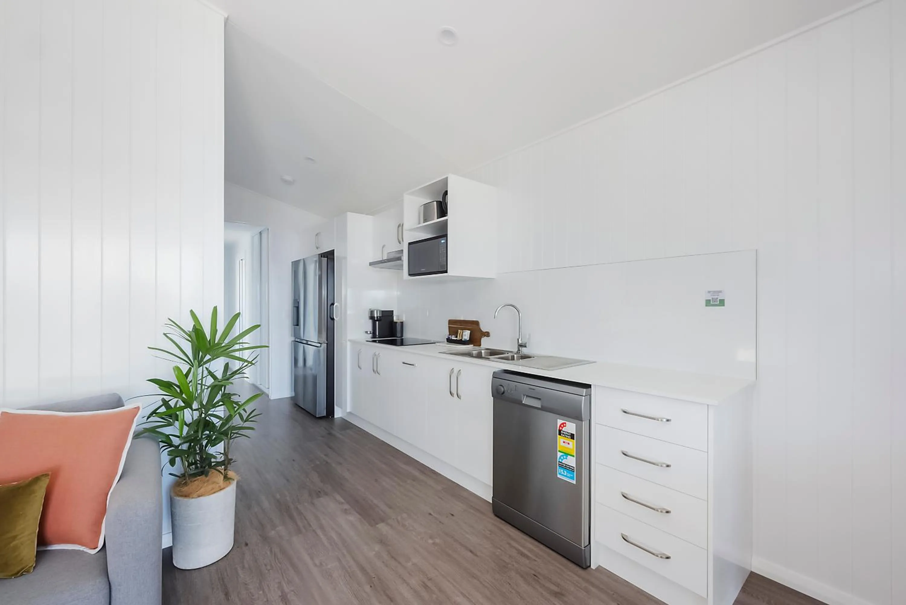 Kitchen or kitchenette in Reflections Forster Beach - Holiday Park