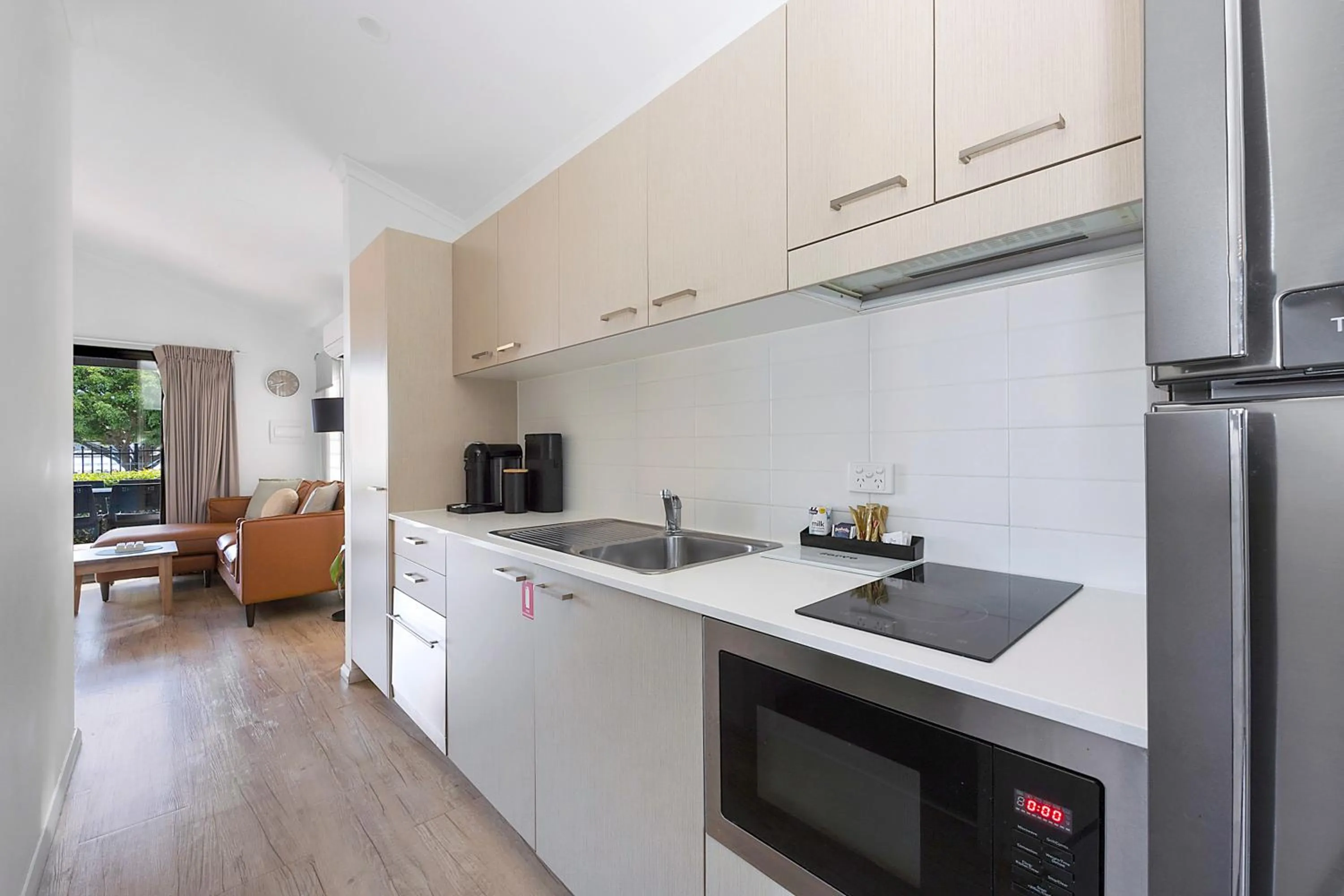 Kitchen or kitchenette in Reflections Forster Beach - Holiday Park