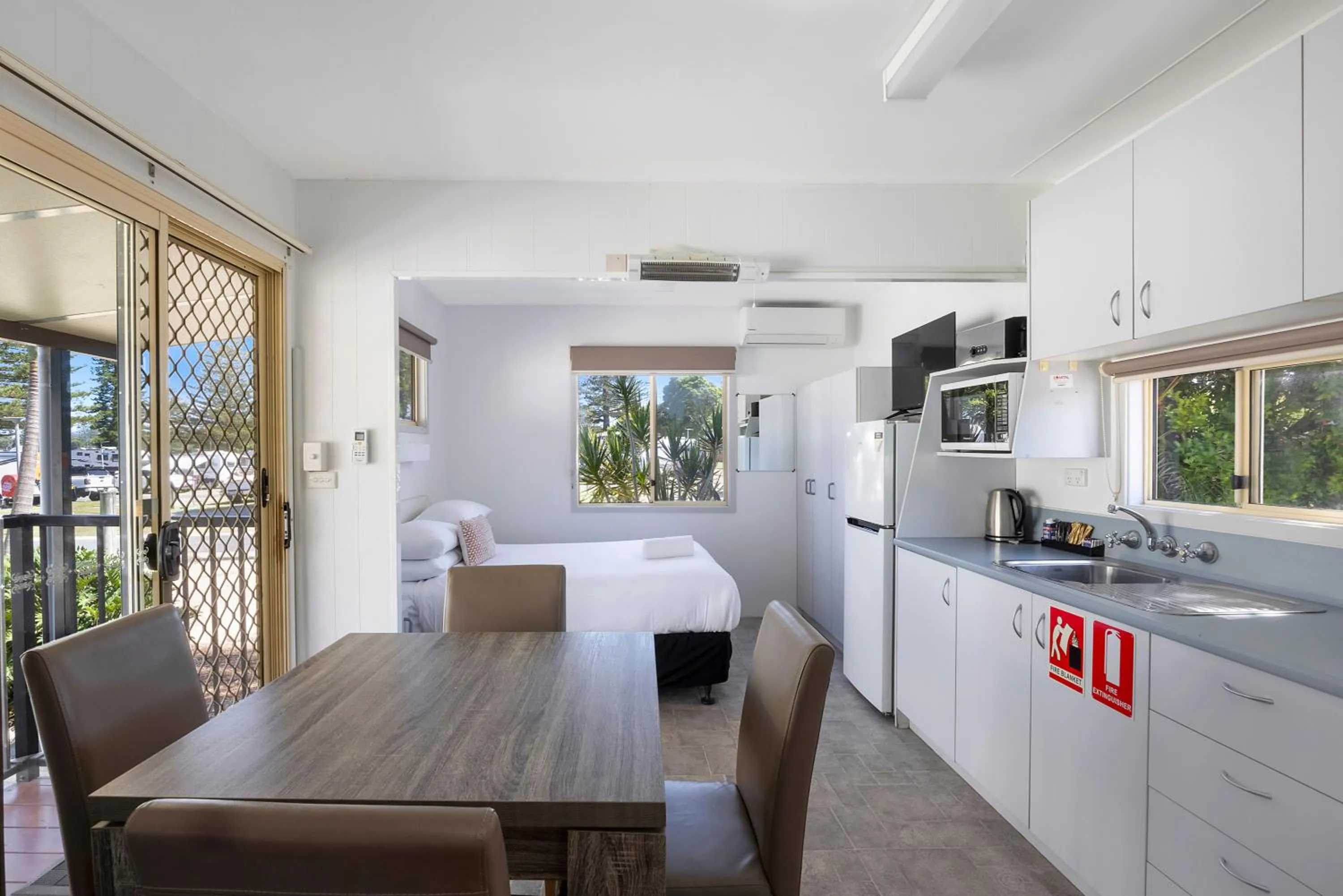 Balcony/Terrace in Reflections Forster Beach - Holiday Park