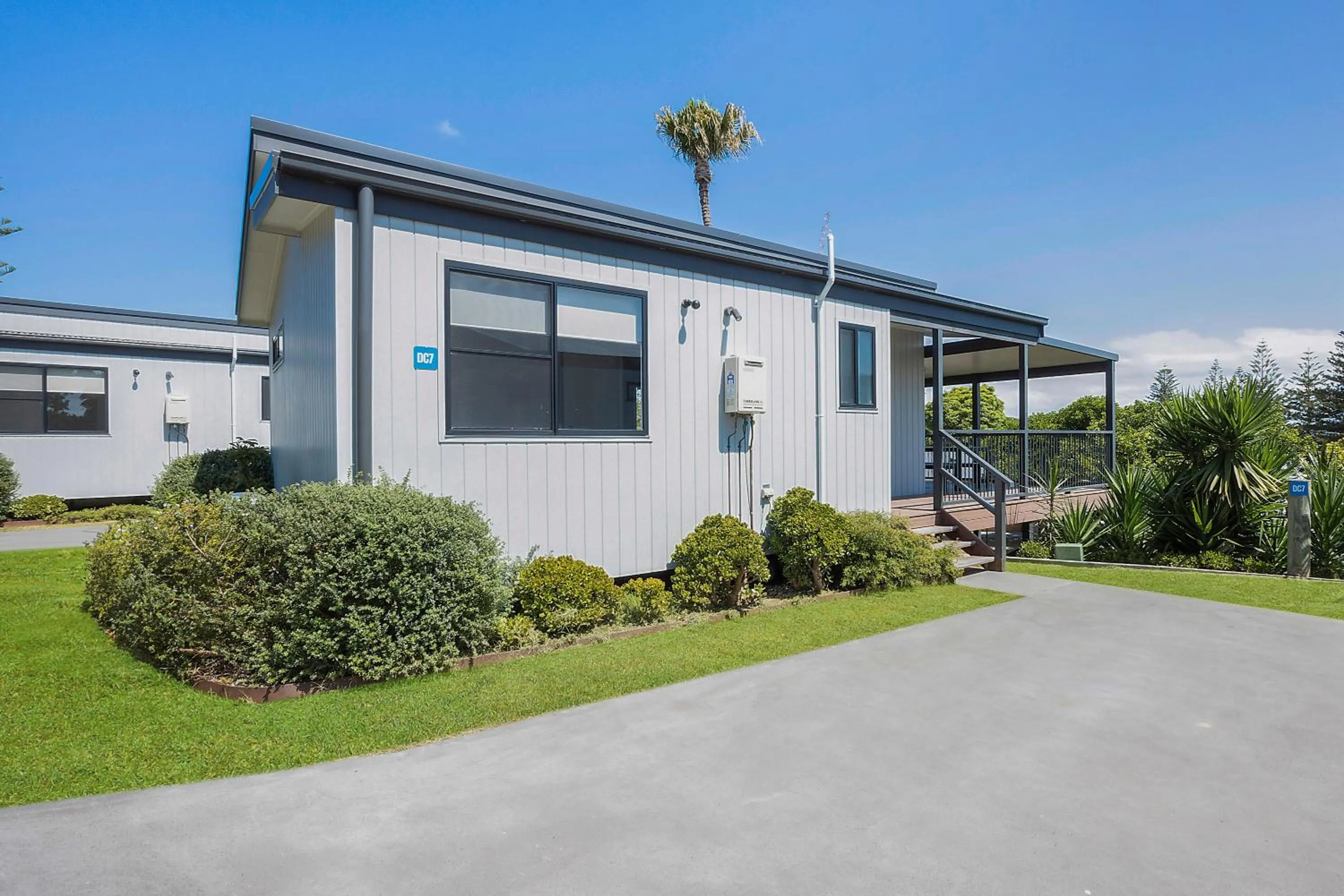 Garden view in Reflections Forster Beach - Holiday Park