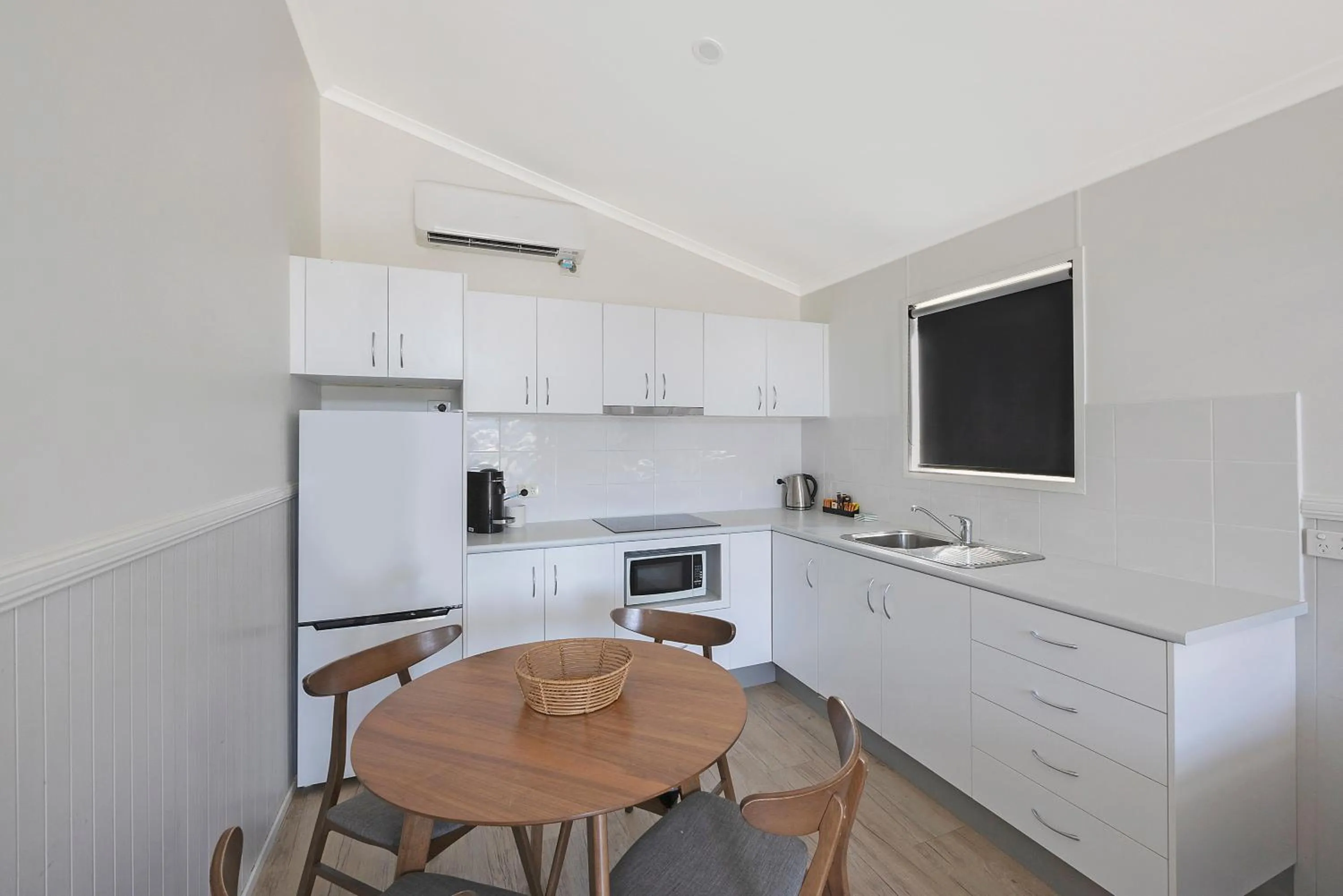 kitchen in Reflections Seal Rocks - Holiday Park