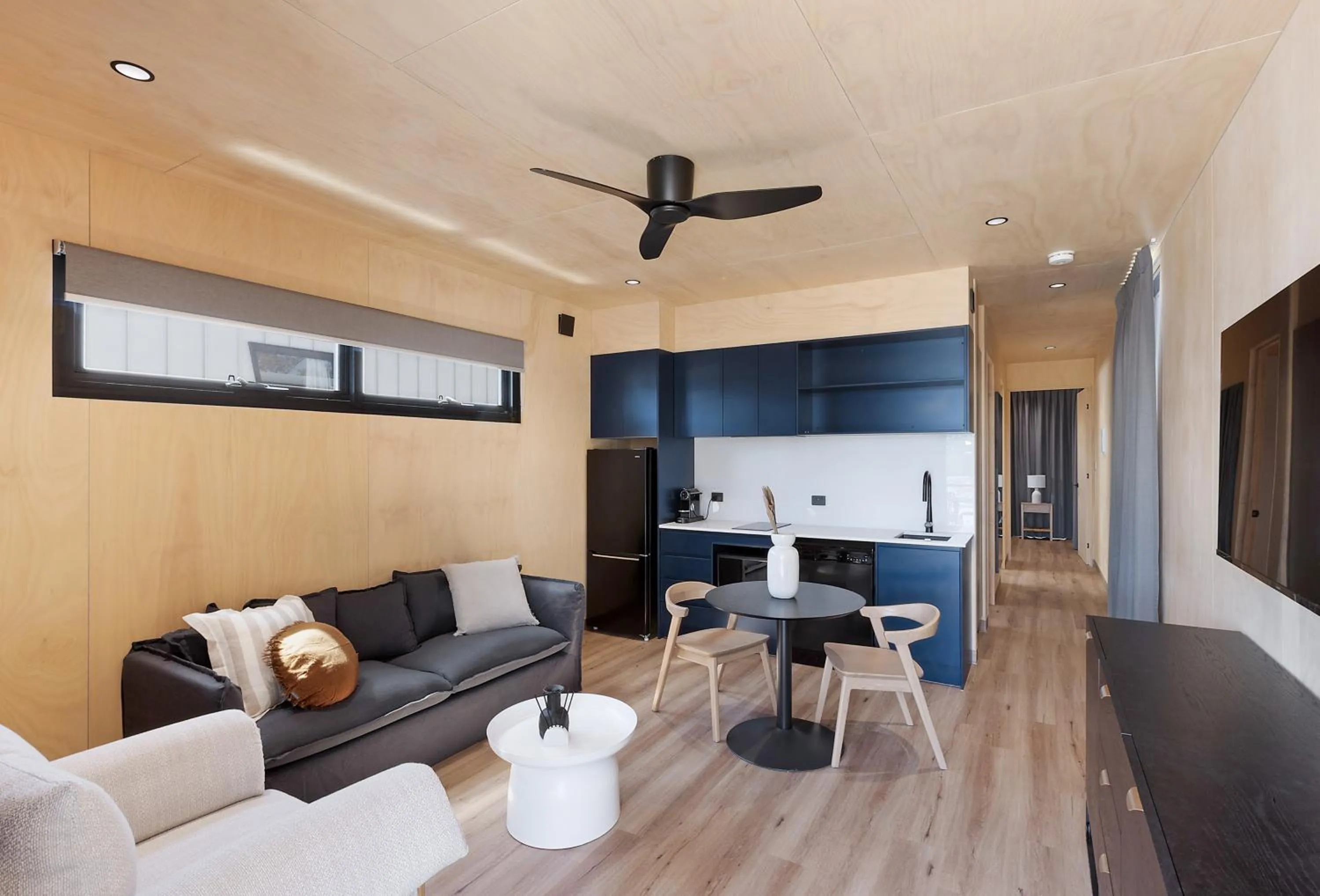 Living room in Reflections Hawks Nest - Holiday Park