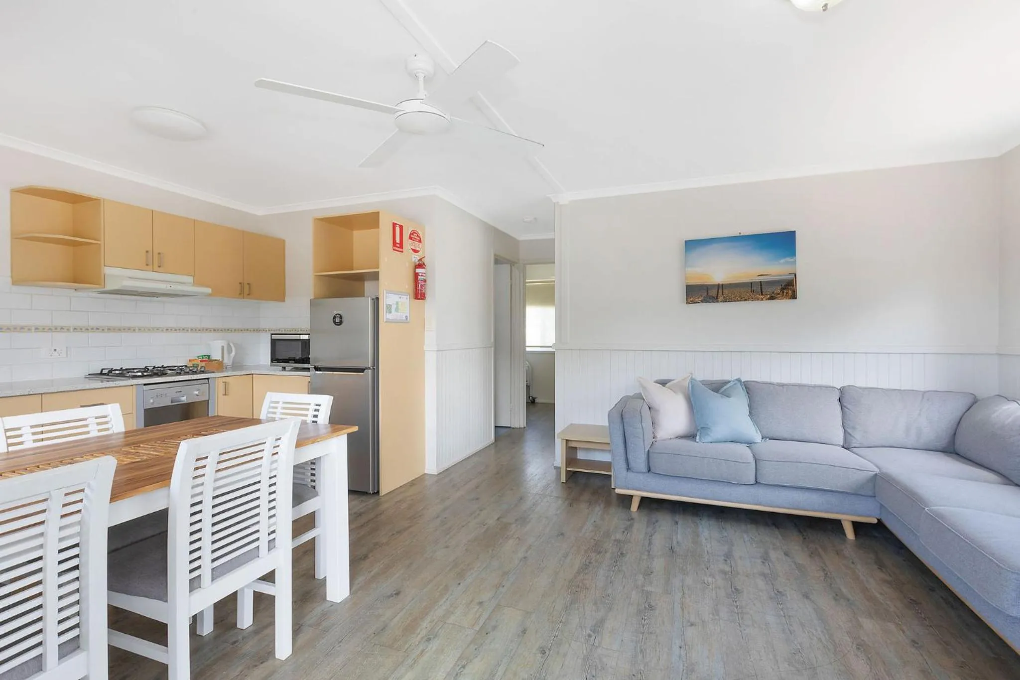 Living room in Reflections Hawks Nest - Holiday Park