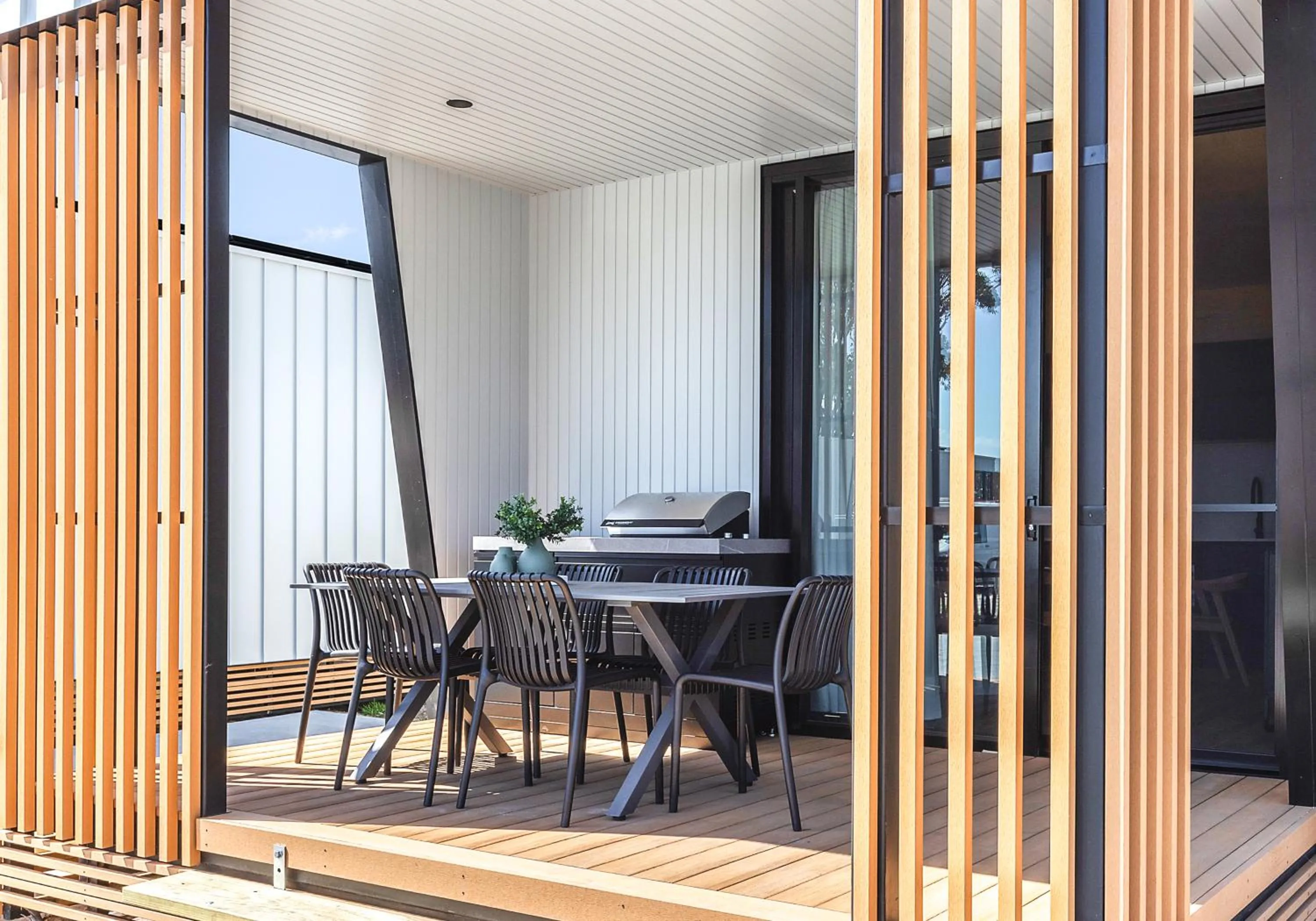 Balcony/Terrace in Reflections Hawks Nest - Holiday Park