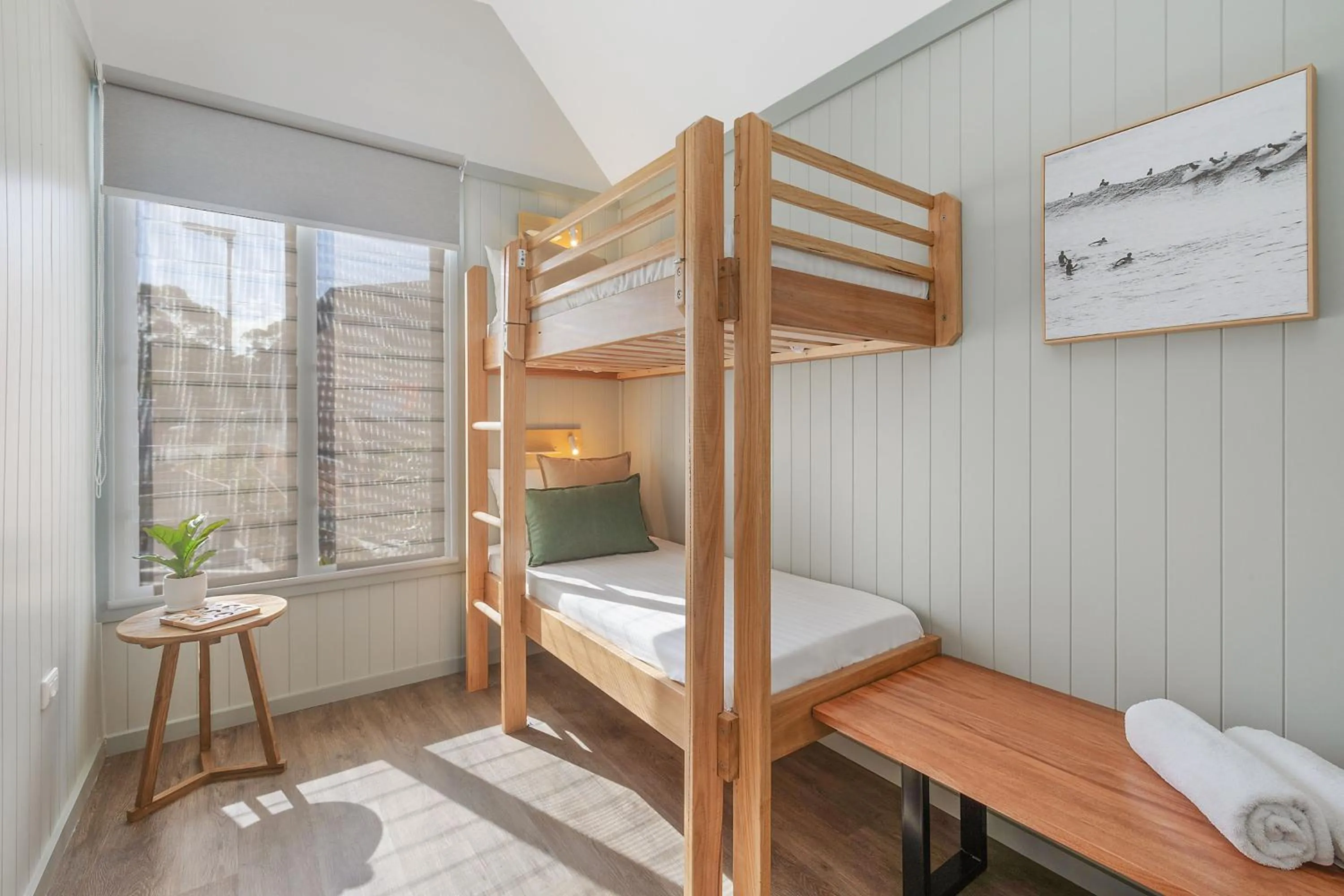 Bed in Reflections Jimmys Beach - Holiday Park