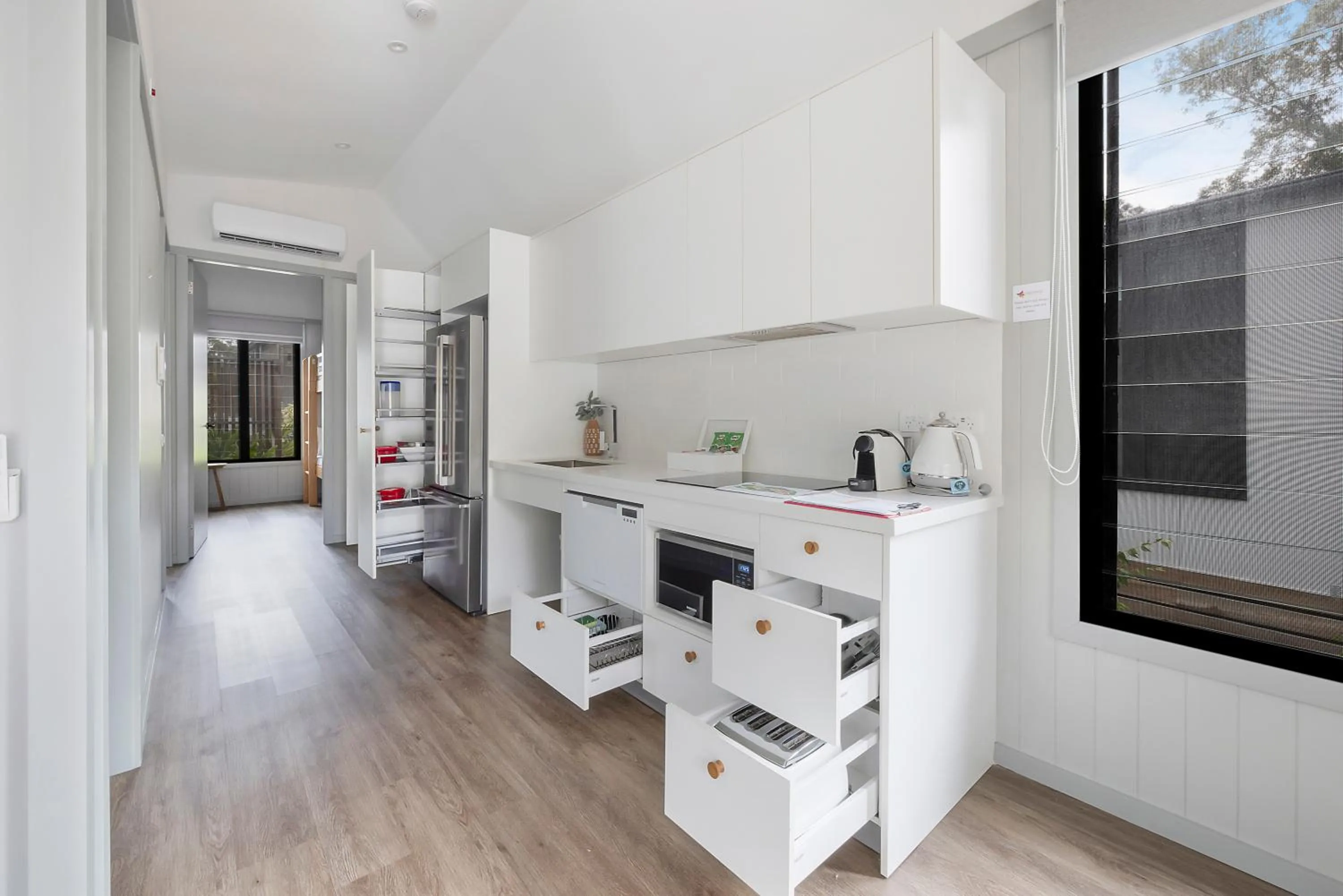 Kitchen or kitchenette in Reflections Jimmys Beach - Holiday Park