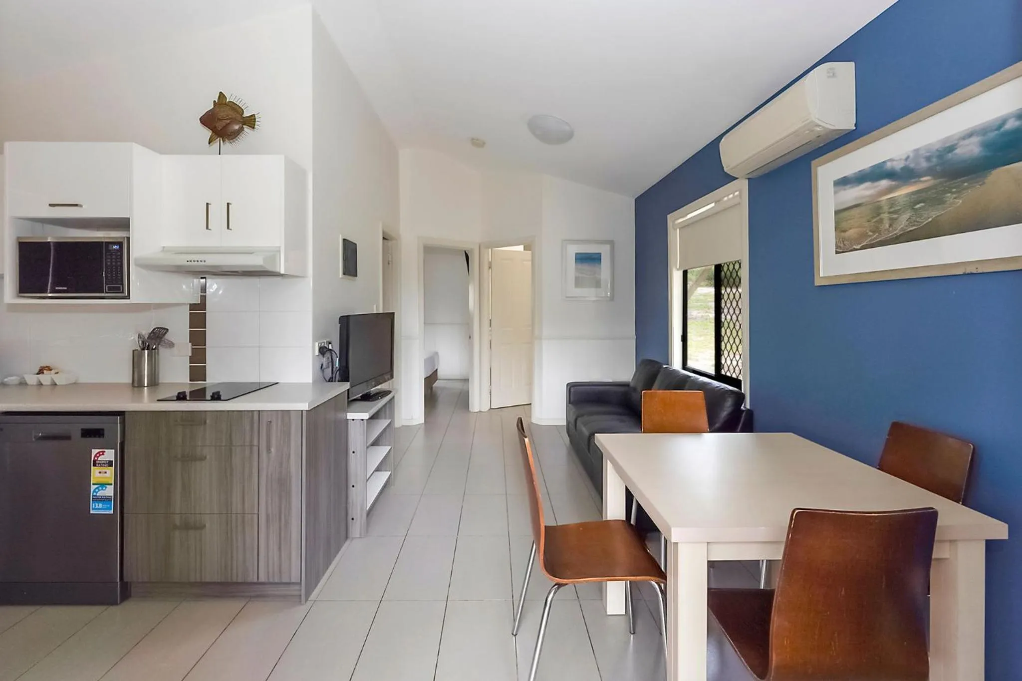 Dining area in Reflections Eden - Holiday Park