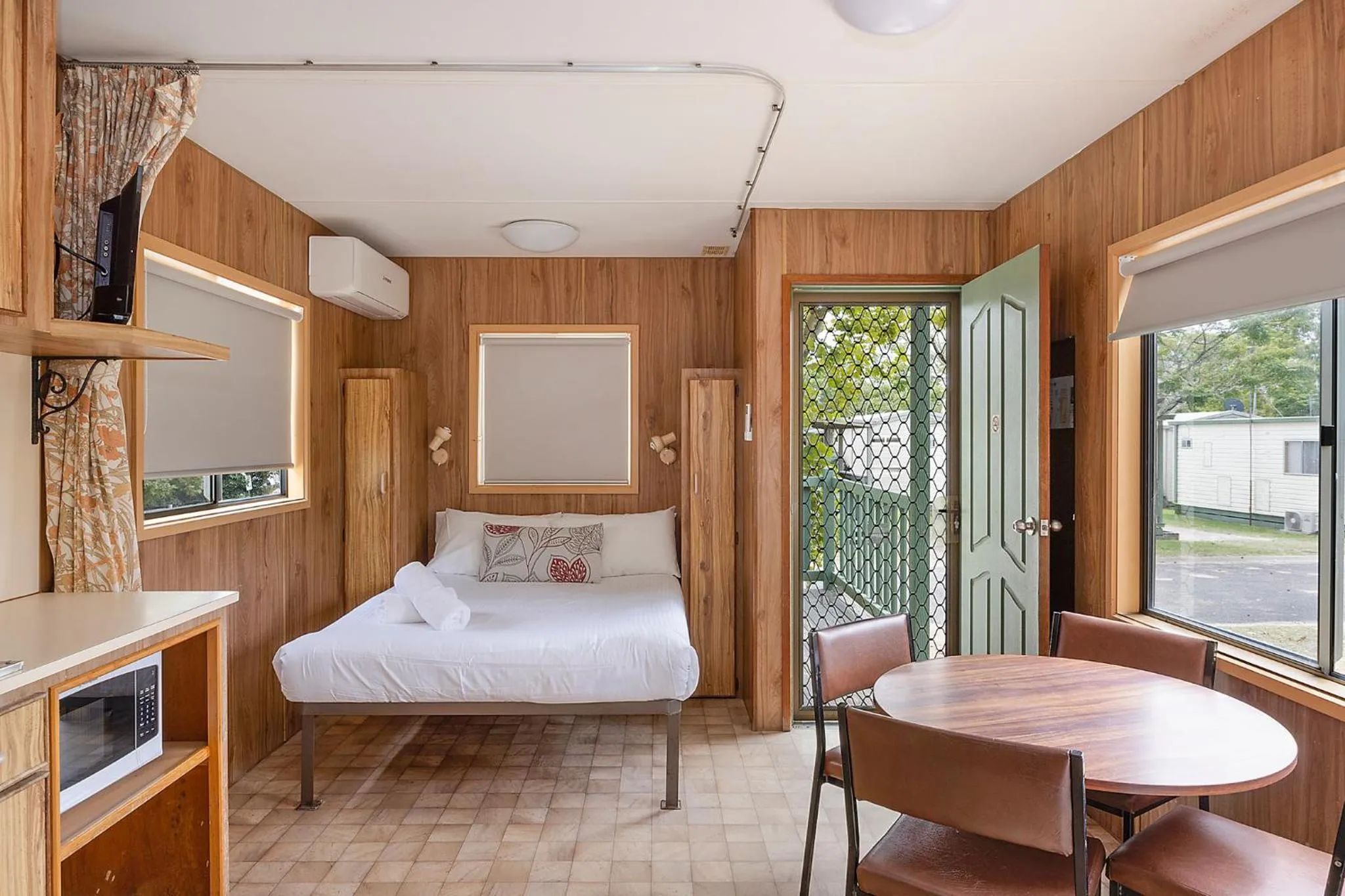 Bed in Reflections Eden - Holiday Park