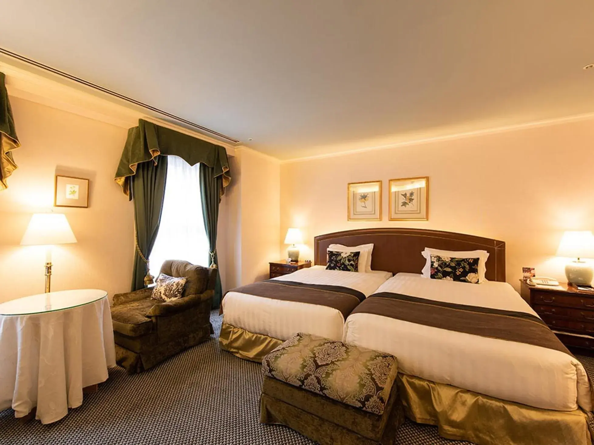 Standard Twin Room - single occupancy in Kobe Kitano Hotel Standard Twin Room - single occupancy in Kobe Kitano Hotel