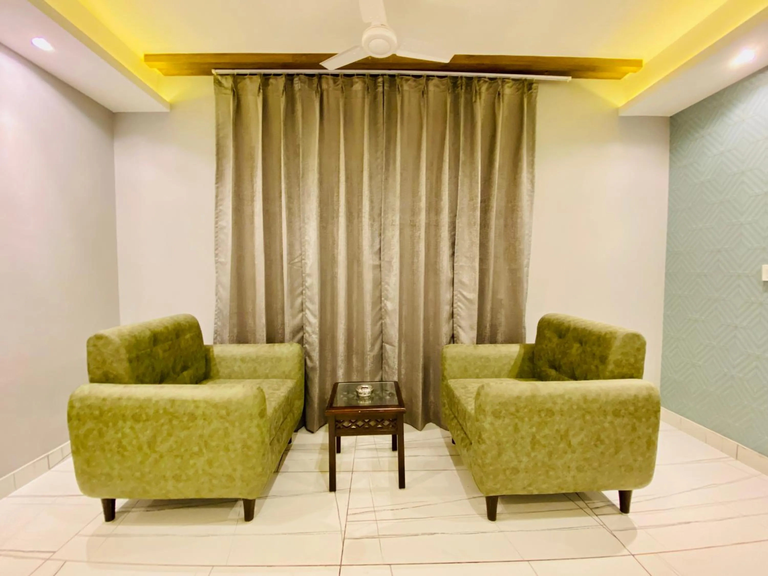 Seating area in The Eleganza