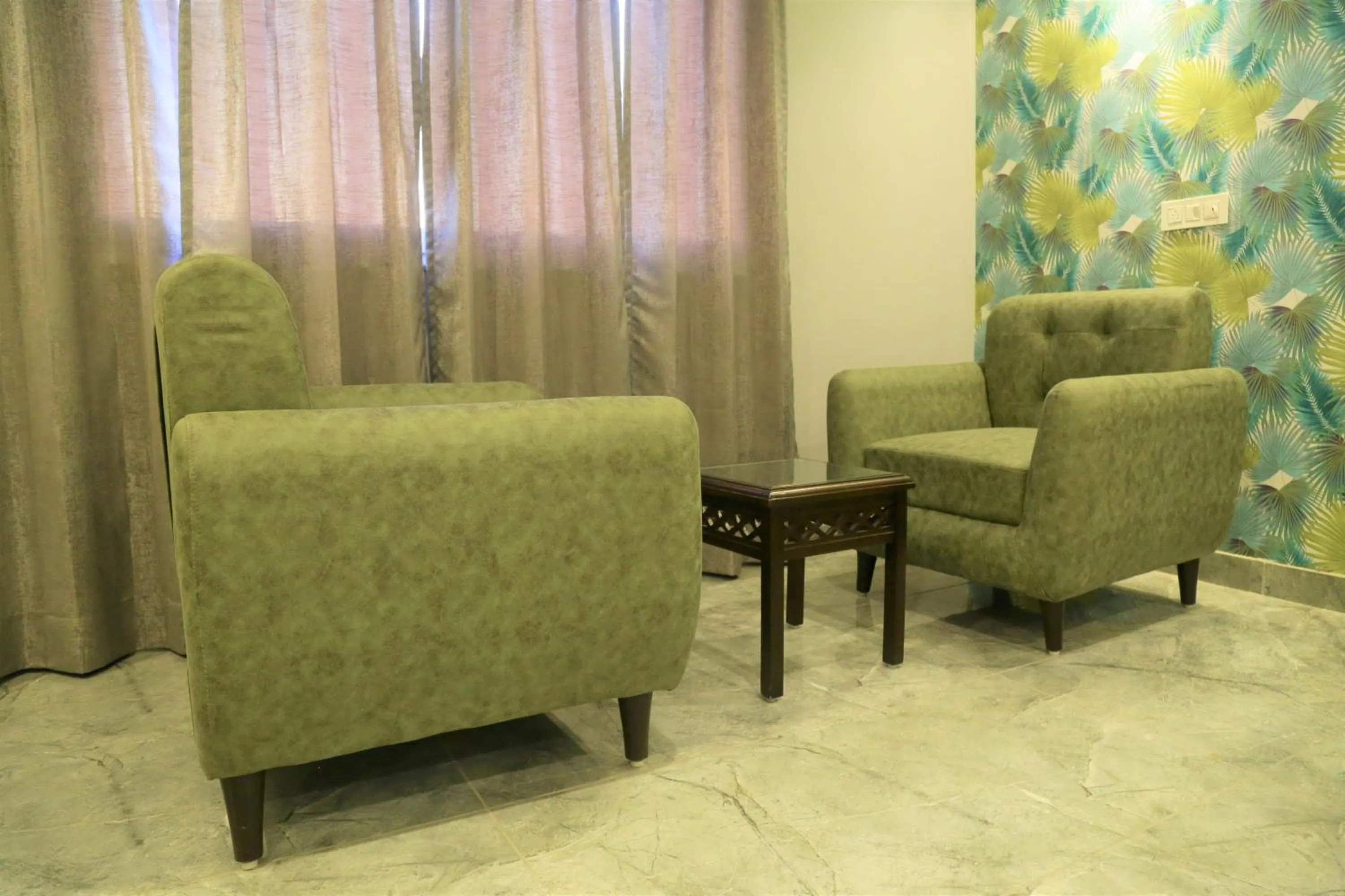 Seating area in The Eleganza