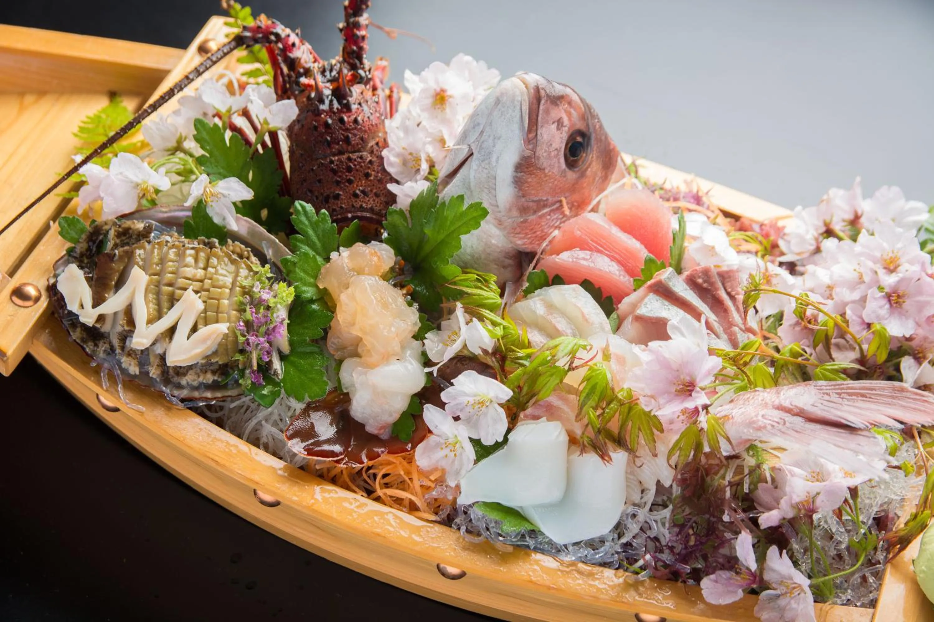 Food close-up in Ijika Daiichi Hotel Kagura