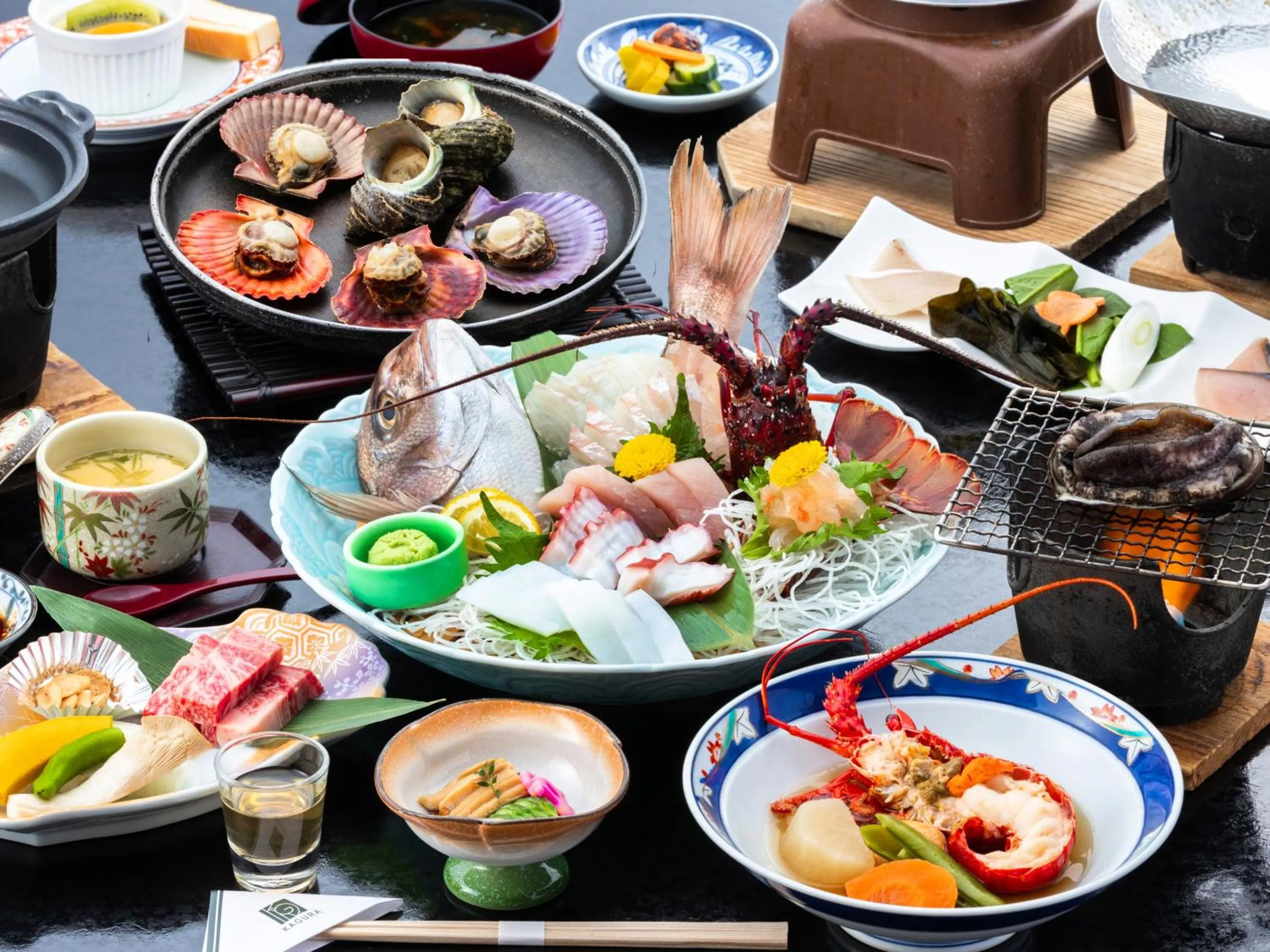 Food in Ijika Daiichi Hotel Kagura