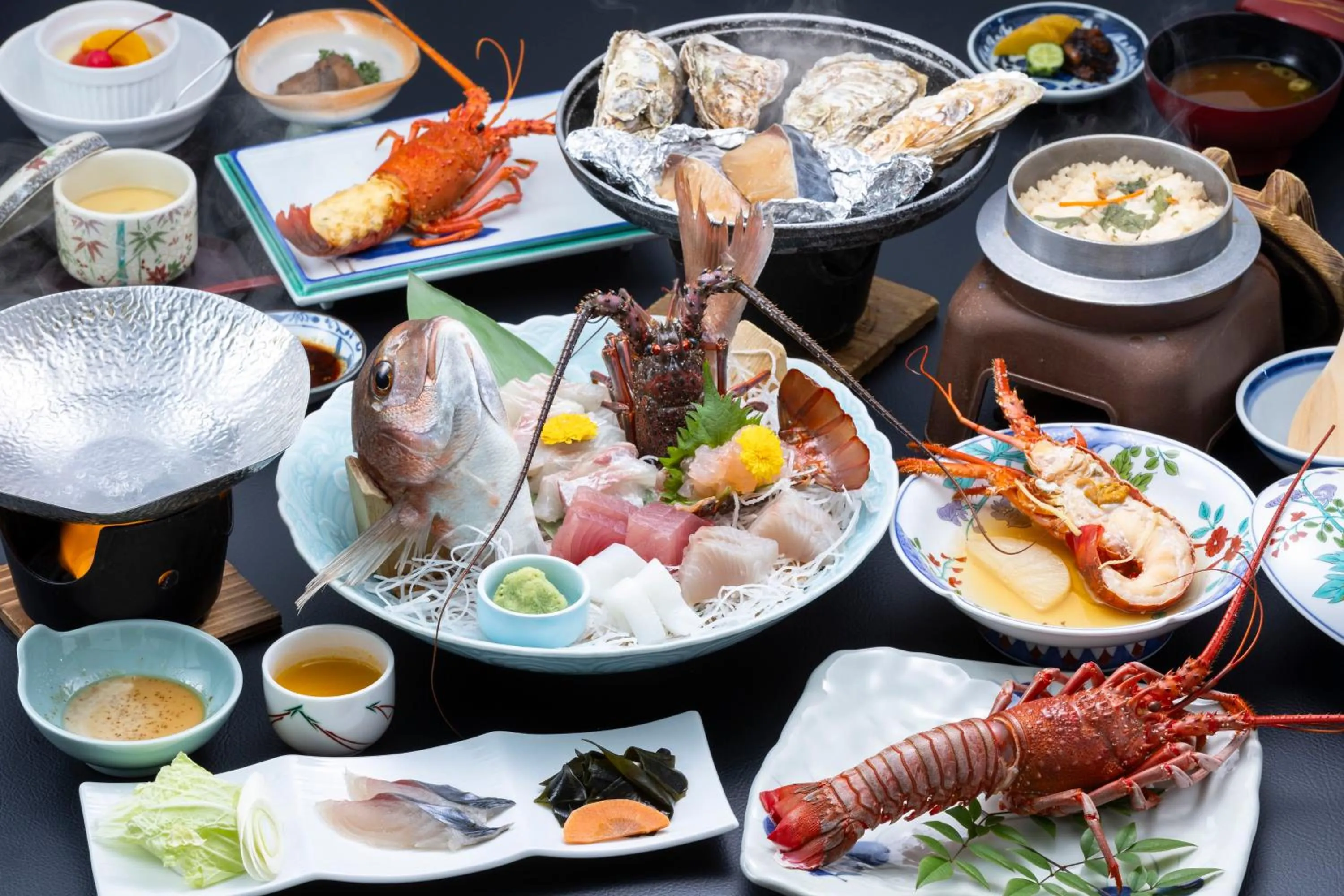 Dinner in Ijika Daiichi Hotel Kagura