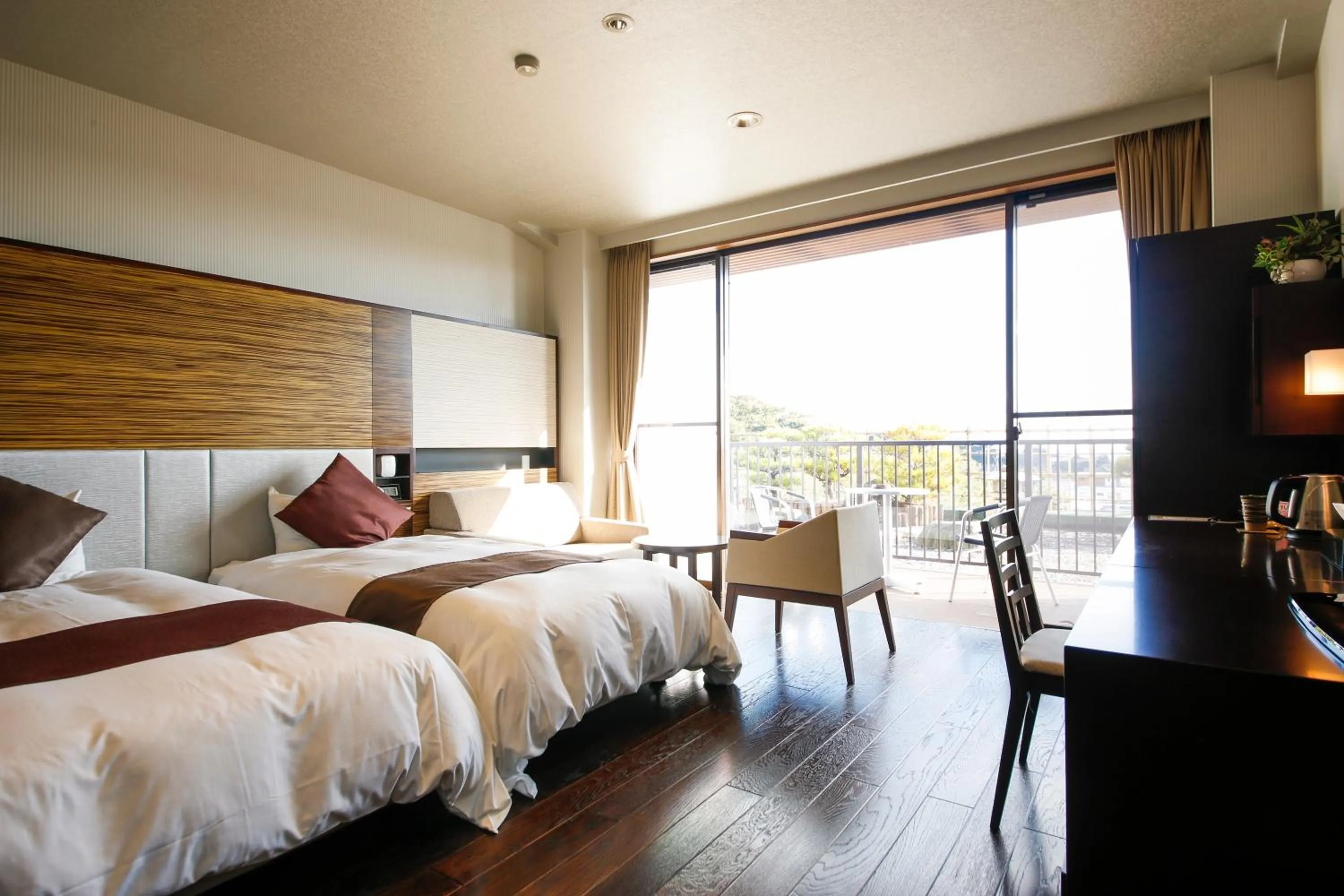 Photo of the whole room, Bed in Resort Hills Toyohama Soranokaze