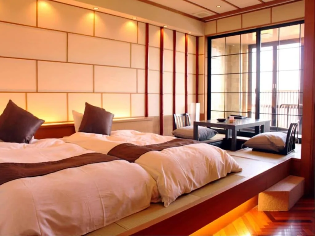 Photo of the whole room, Bed in Resort Hills Toyohama Soranokaze