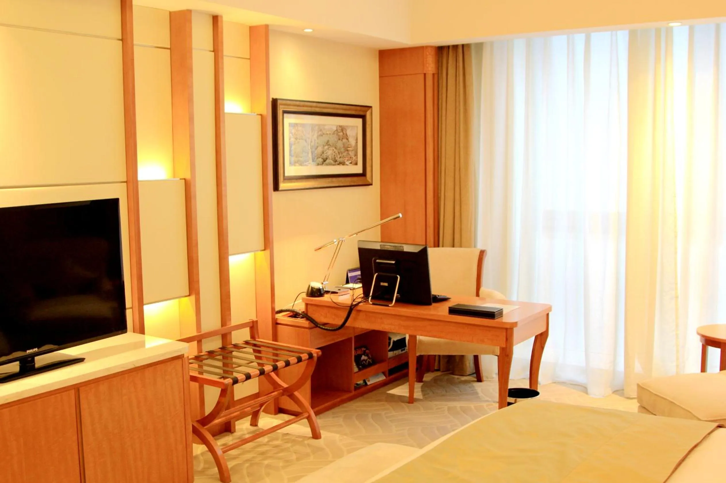 Bedroom in Huaguoshan Hotel