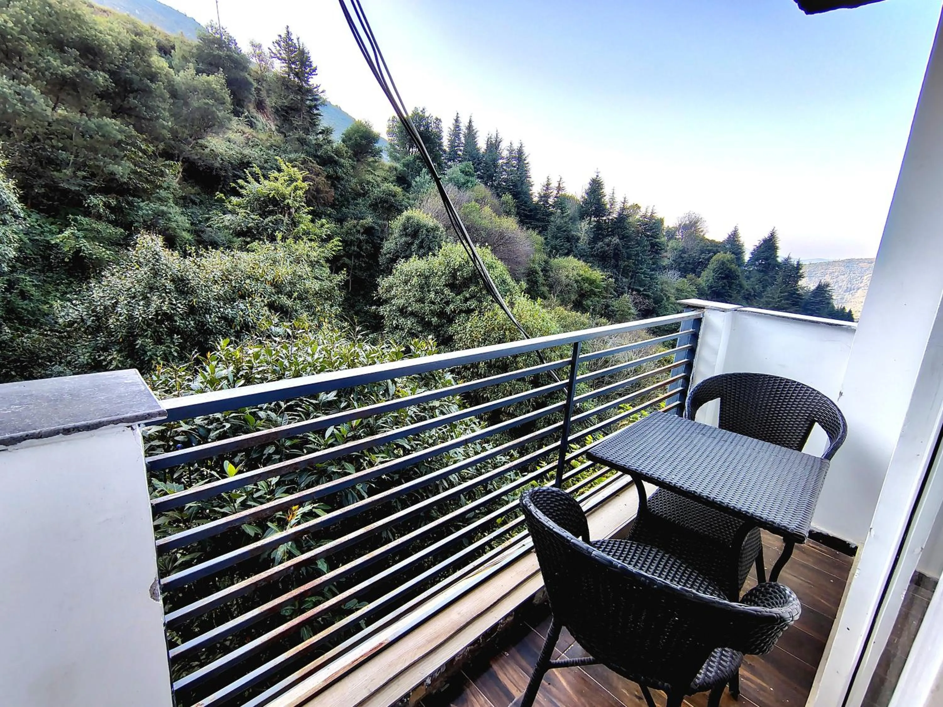 Balcony/Terrace in Chakrata Inn Resort