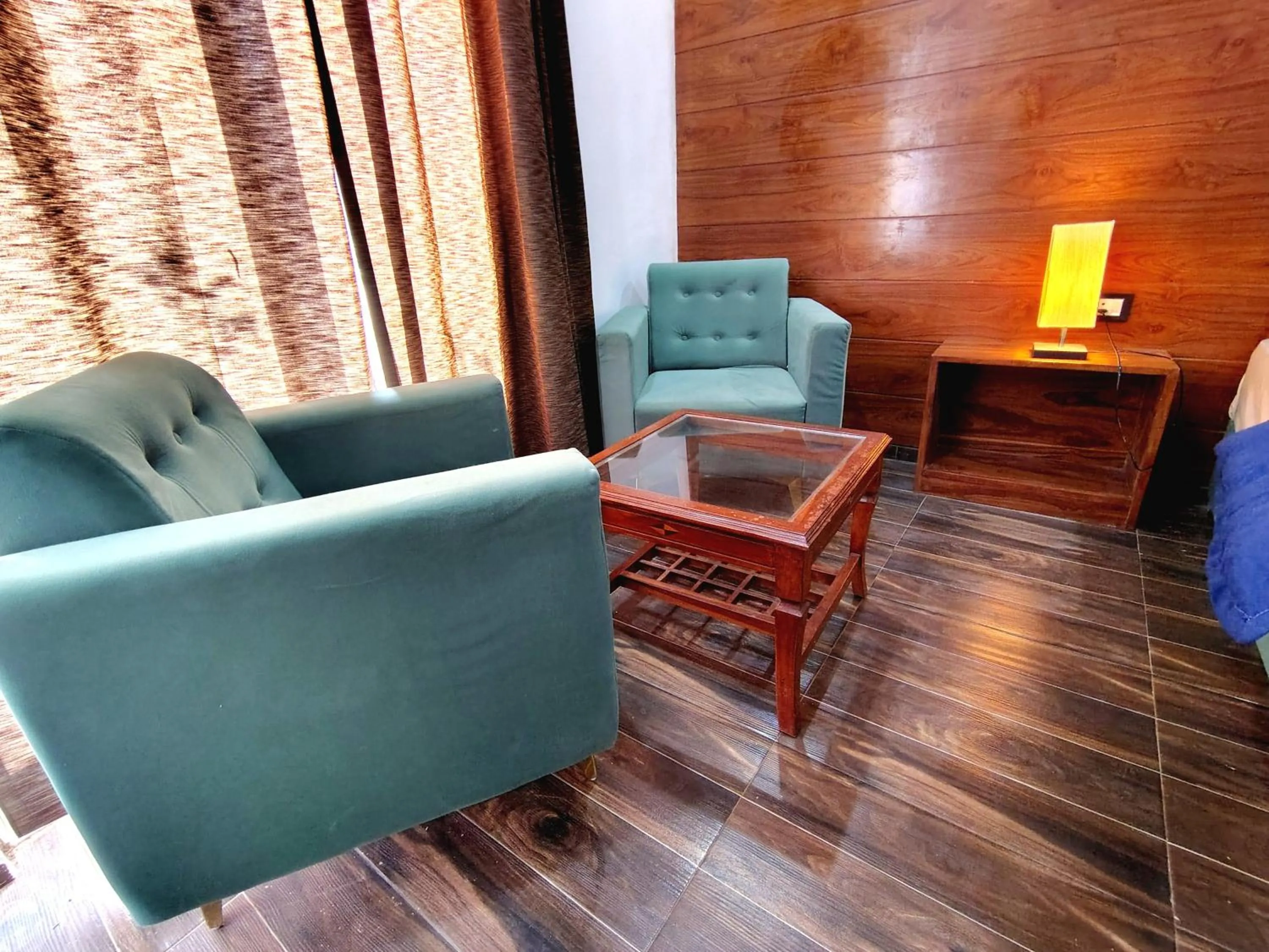 Seating area in Chakrata Inn Resort