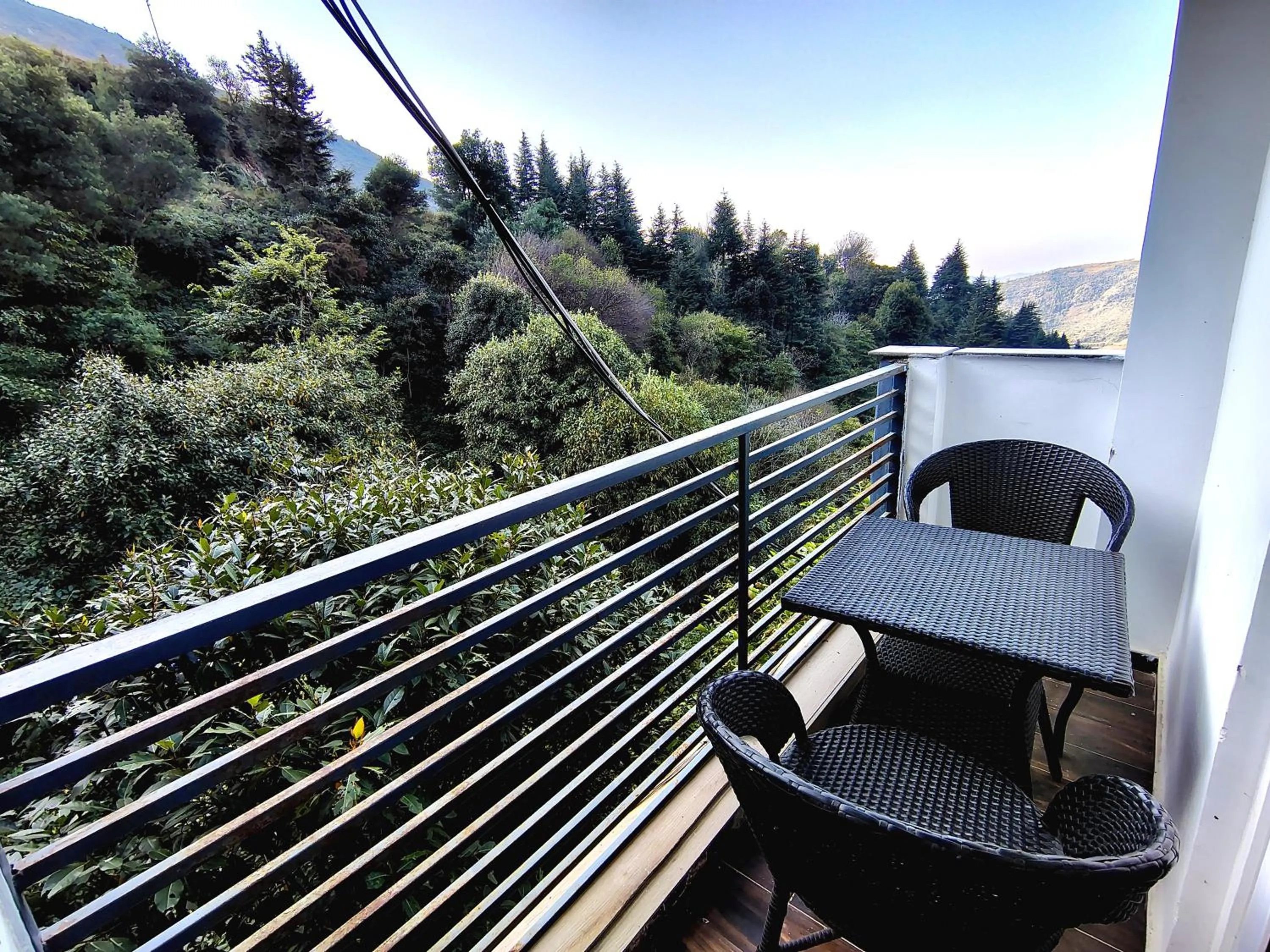 Balcony/Terrace in Chakrata Inn Resort
