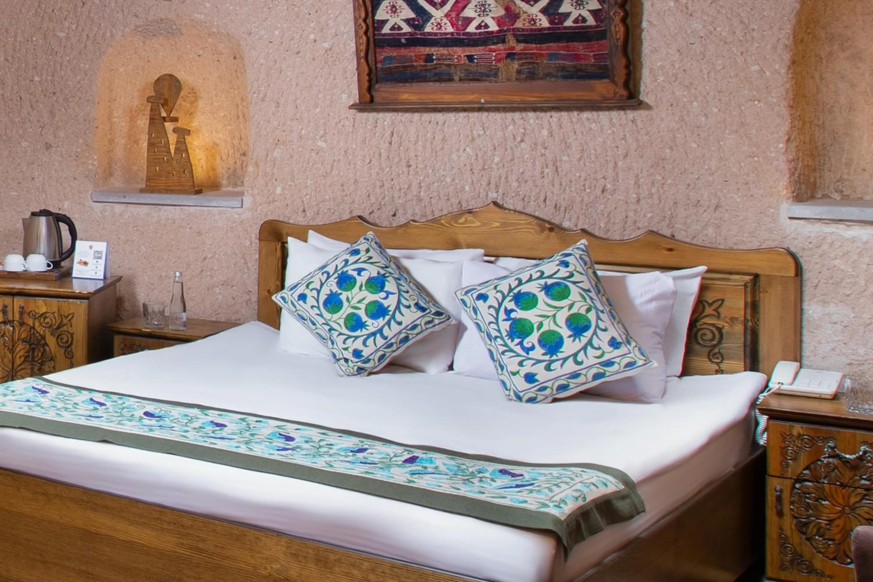 Bedroom, Bed in Simera in Cappadocia - Special Class - Best View Rooftop