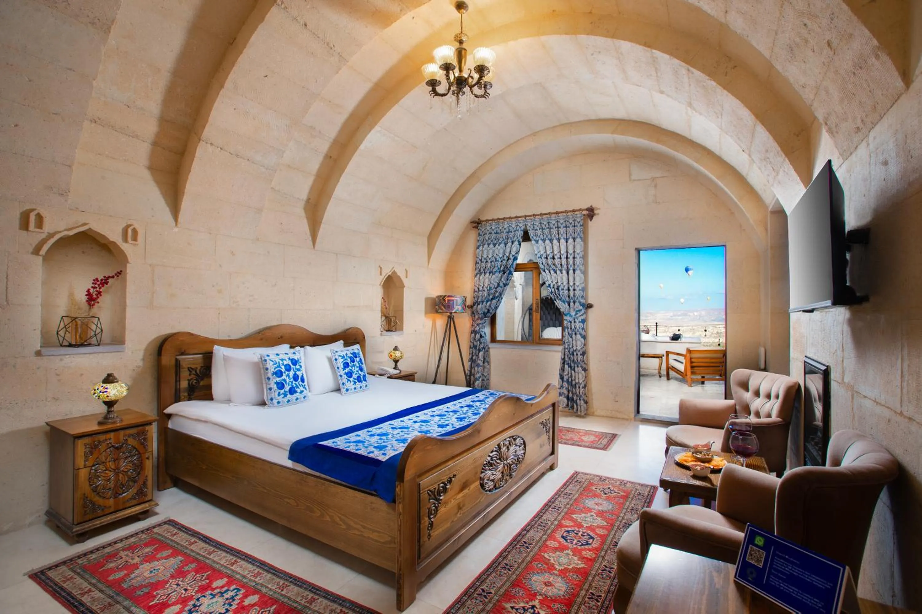View (from property/room), Bed in Simera in Cappadocia - Special Class - Best View Rooftop