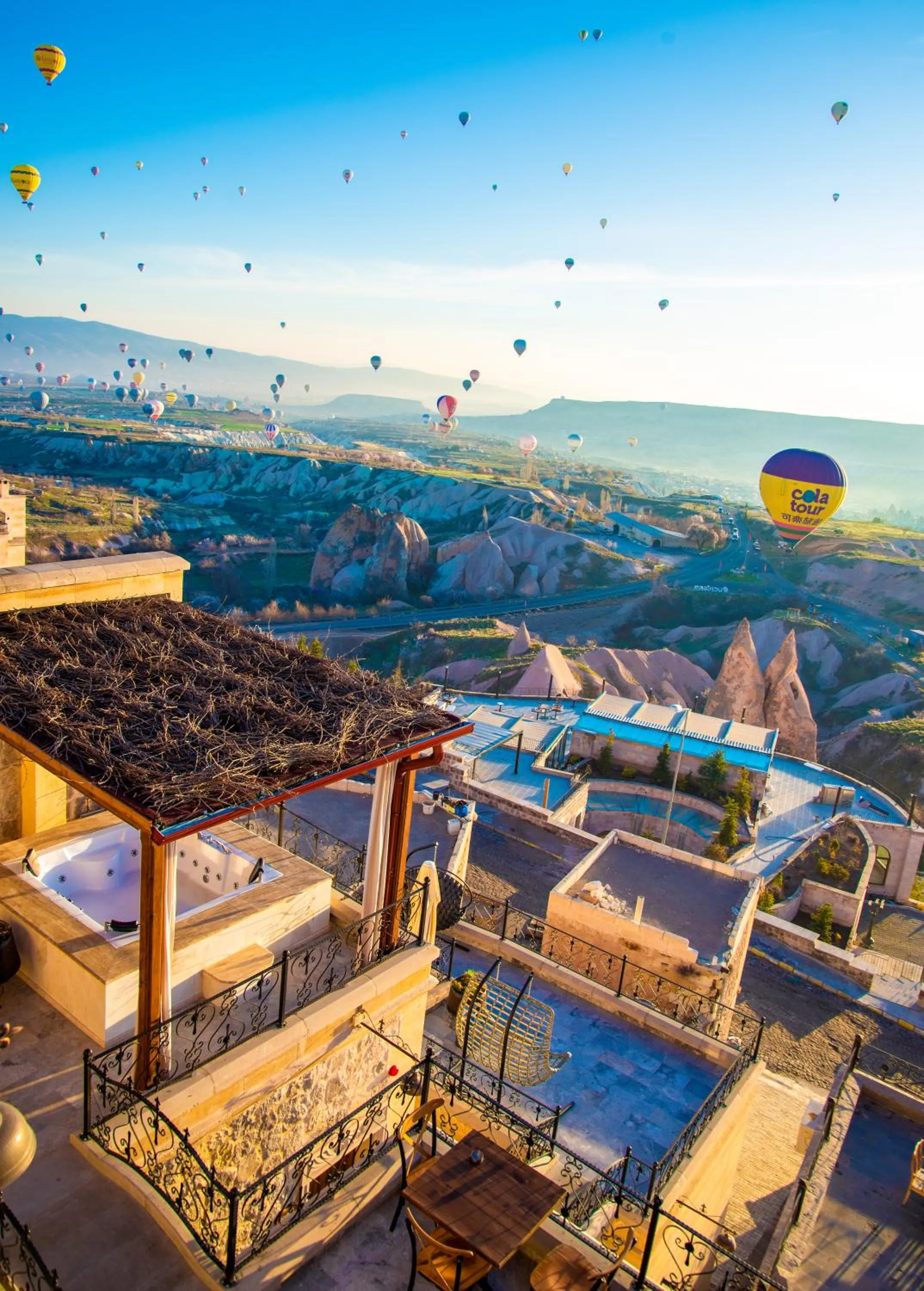 Natural landscape in Simera in Cappadocia - Special Class - Best View Rooftop