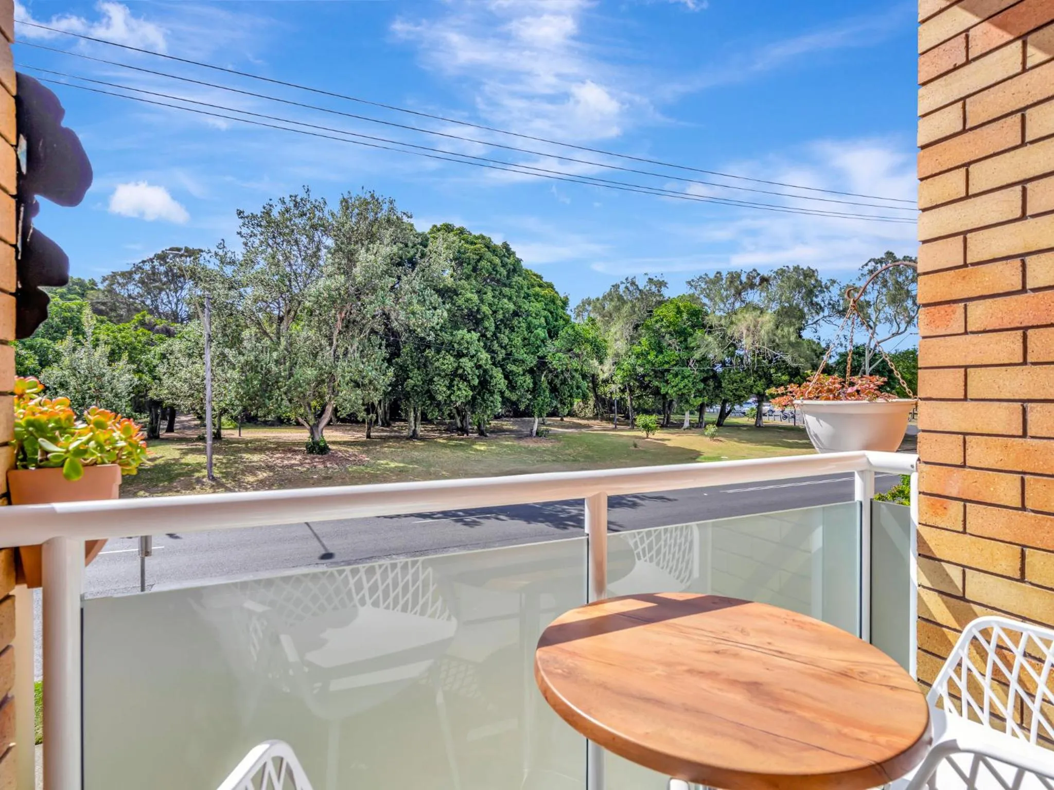 Balcony/Terrace in Surf Beach Motel Coffs