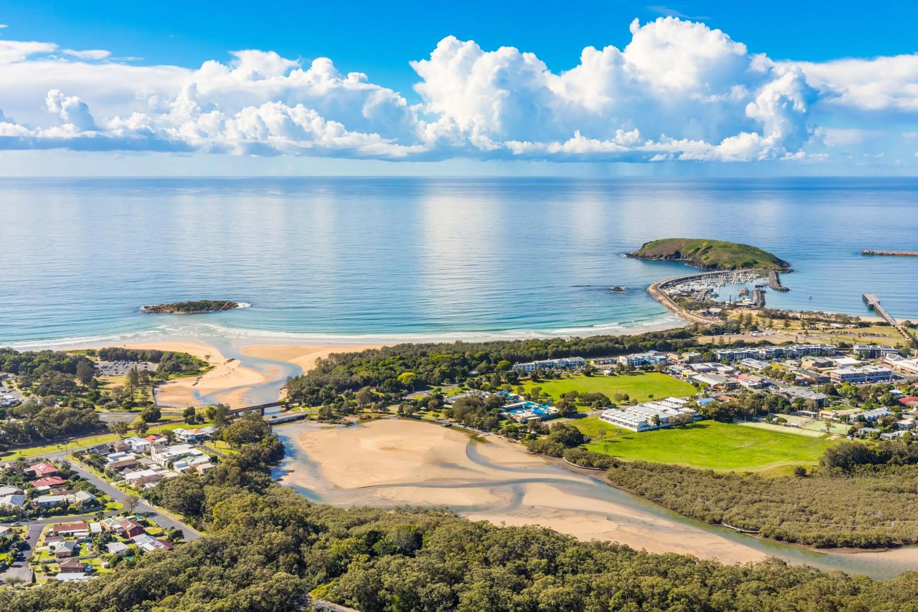 Nearby landmark in Surf Beach Motel Coffs