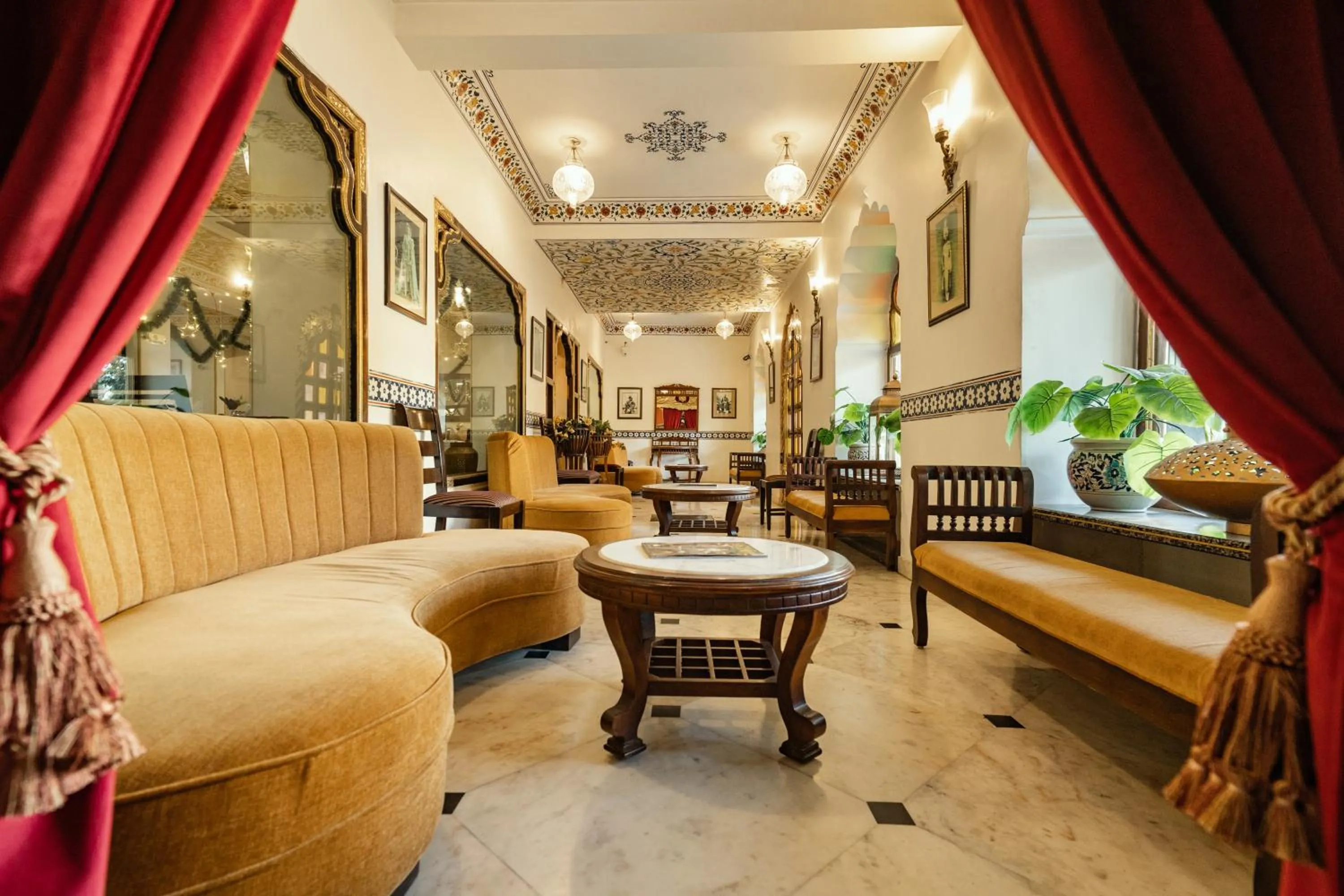 Lobby or reception in Umaid Residency - A Regal Heritage Home