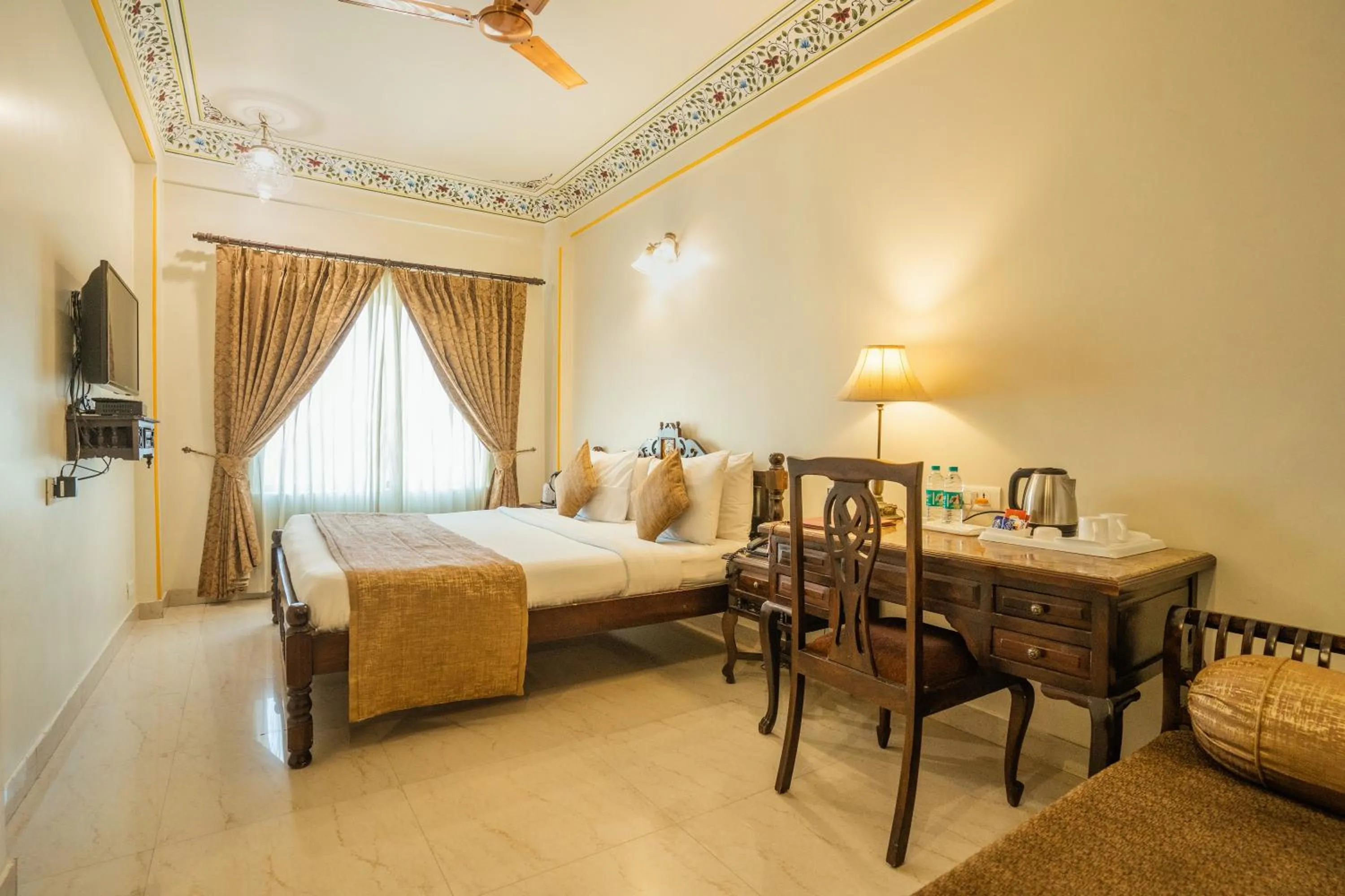 Bed in Umaid Residency - A Regal Heritage Home