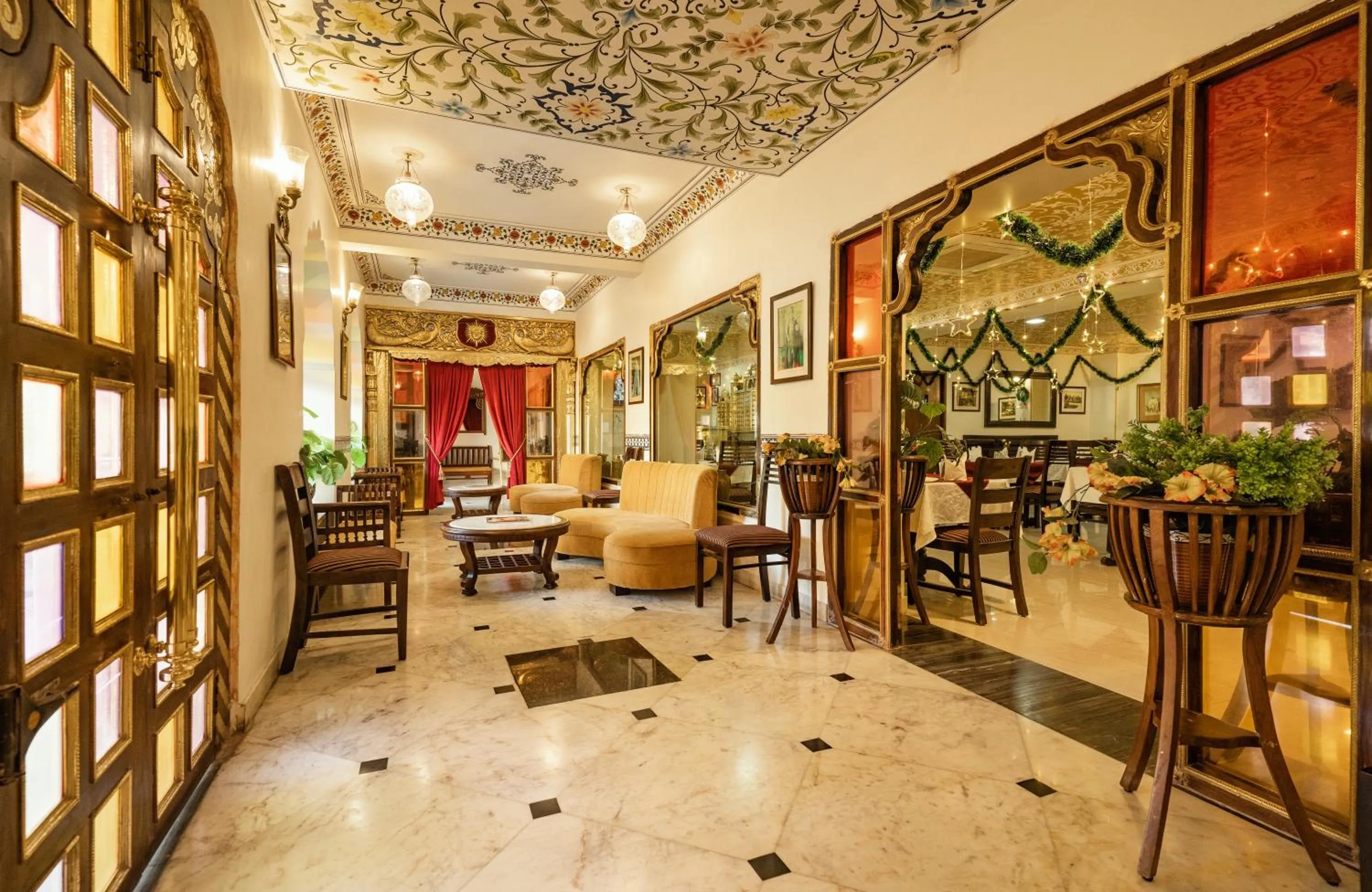 Lobby or reception in Umaid Residency - A Regal Heritage Home